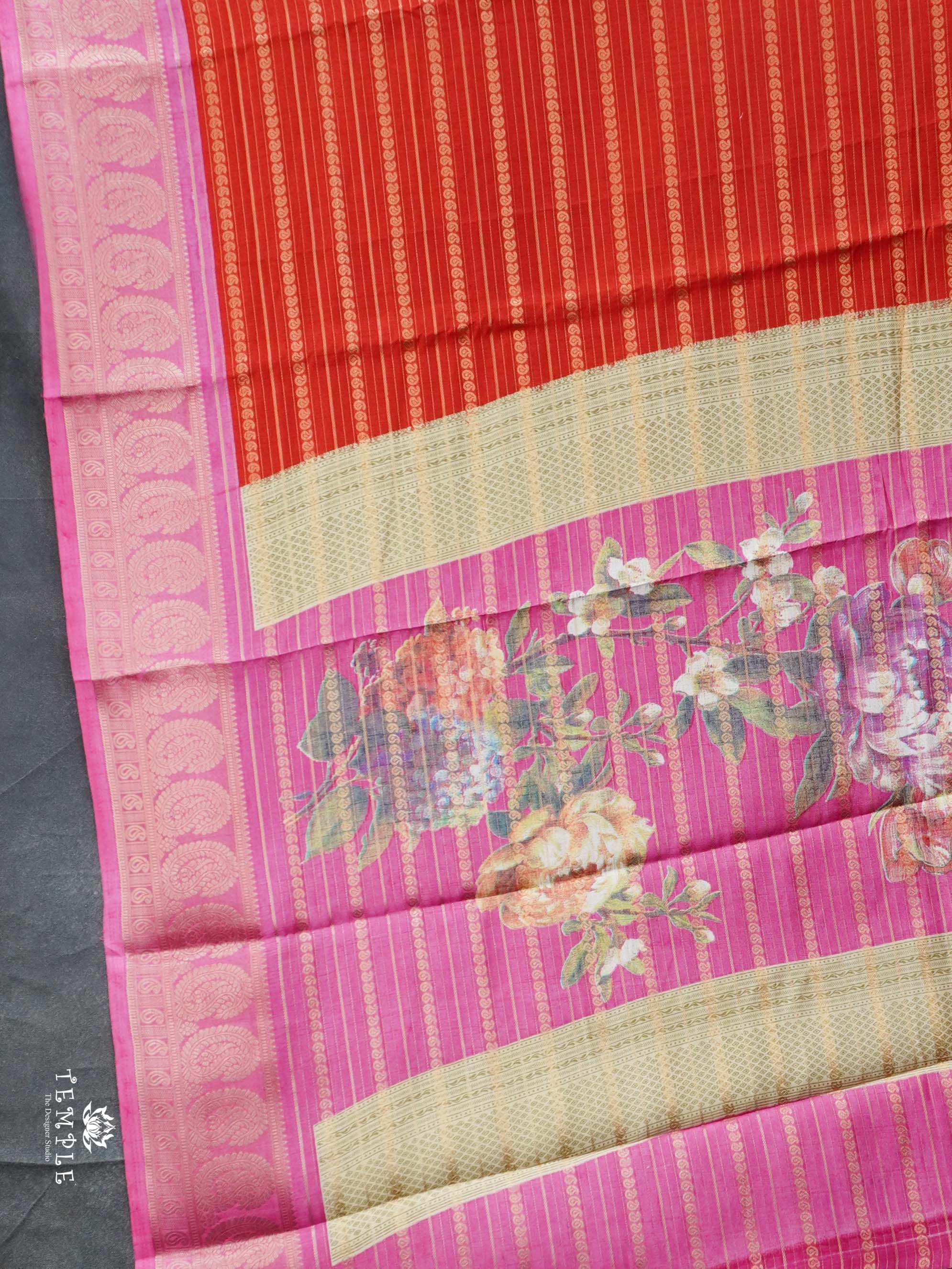 Semi Tussar Saree | TTDS2270