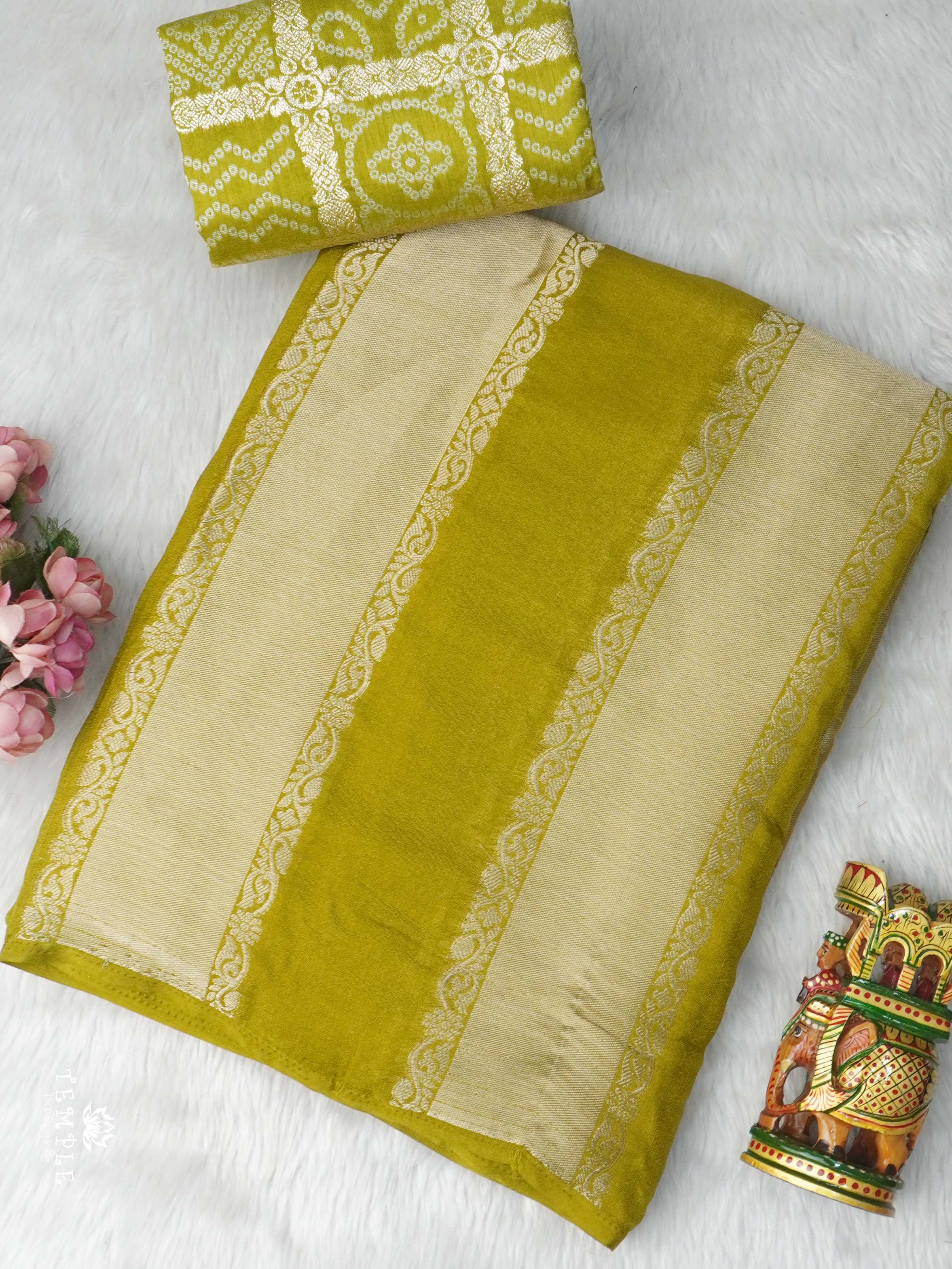 Viscose Georgette Saree | TTDS2693