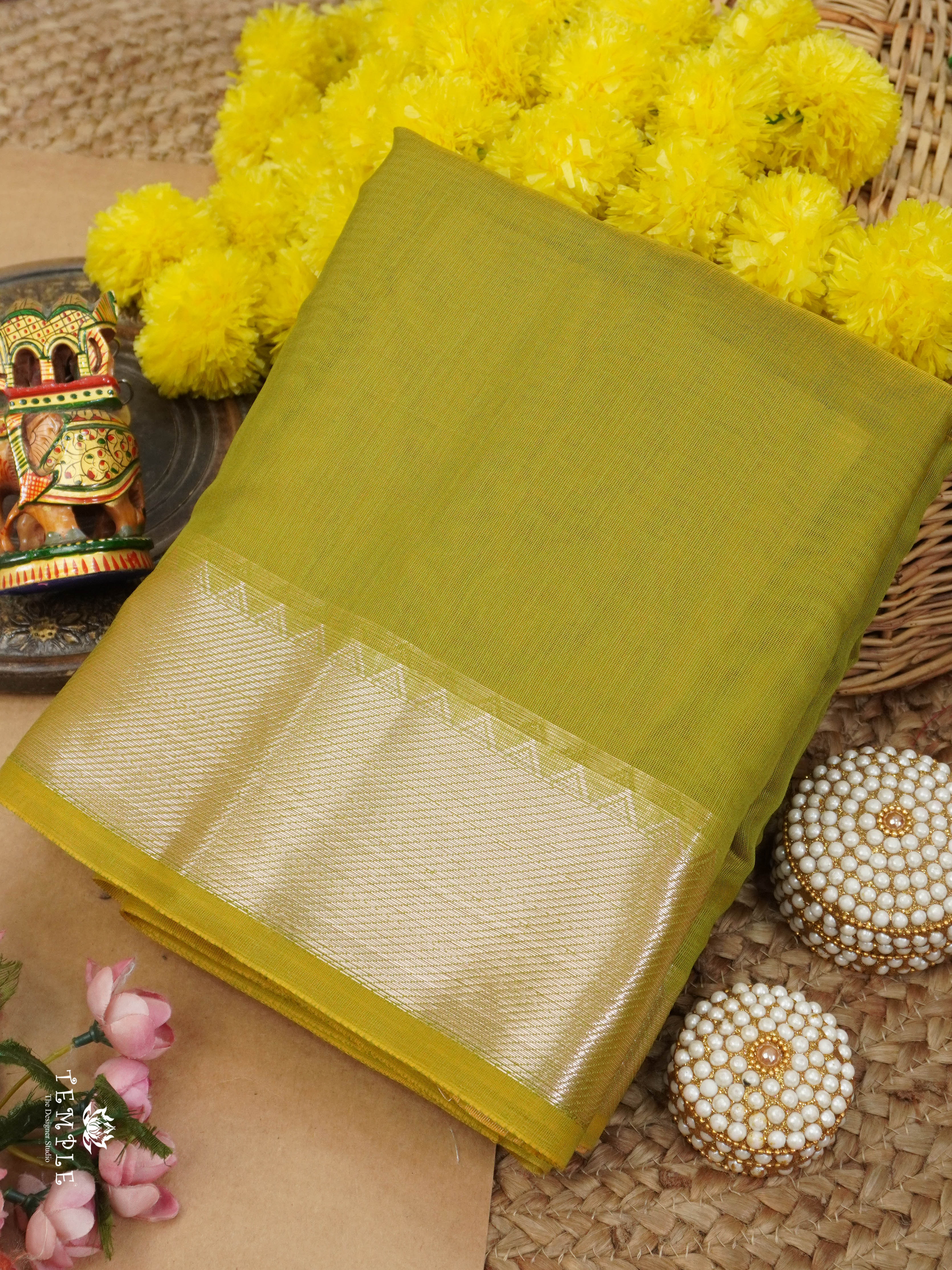 Chanderi Cotton Saree | TTDS2781