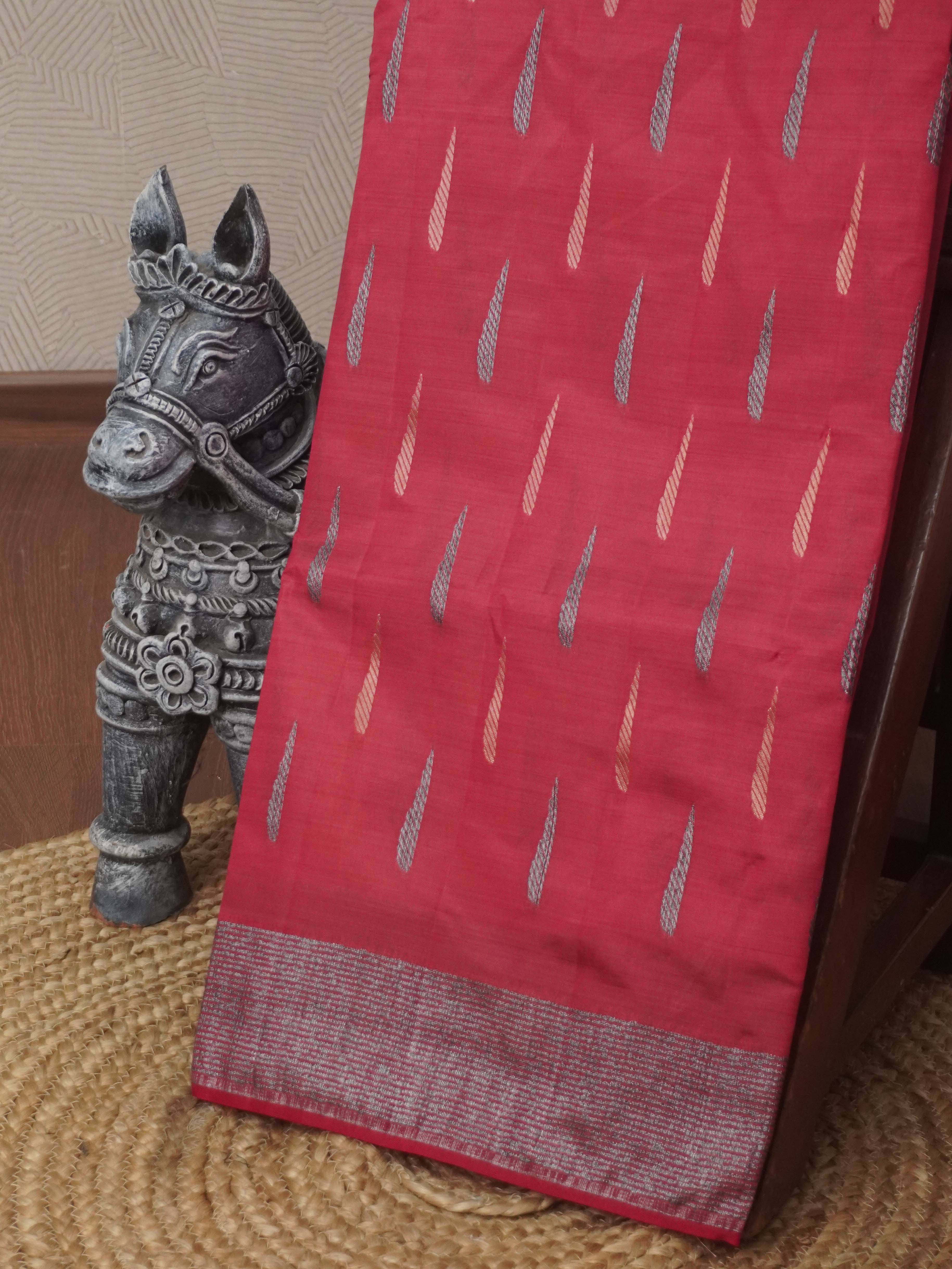 Semi Tussar Silk Saree | TTDS2662