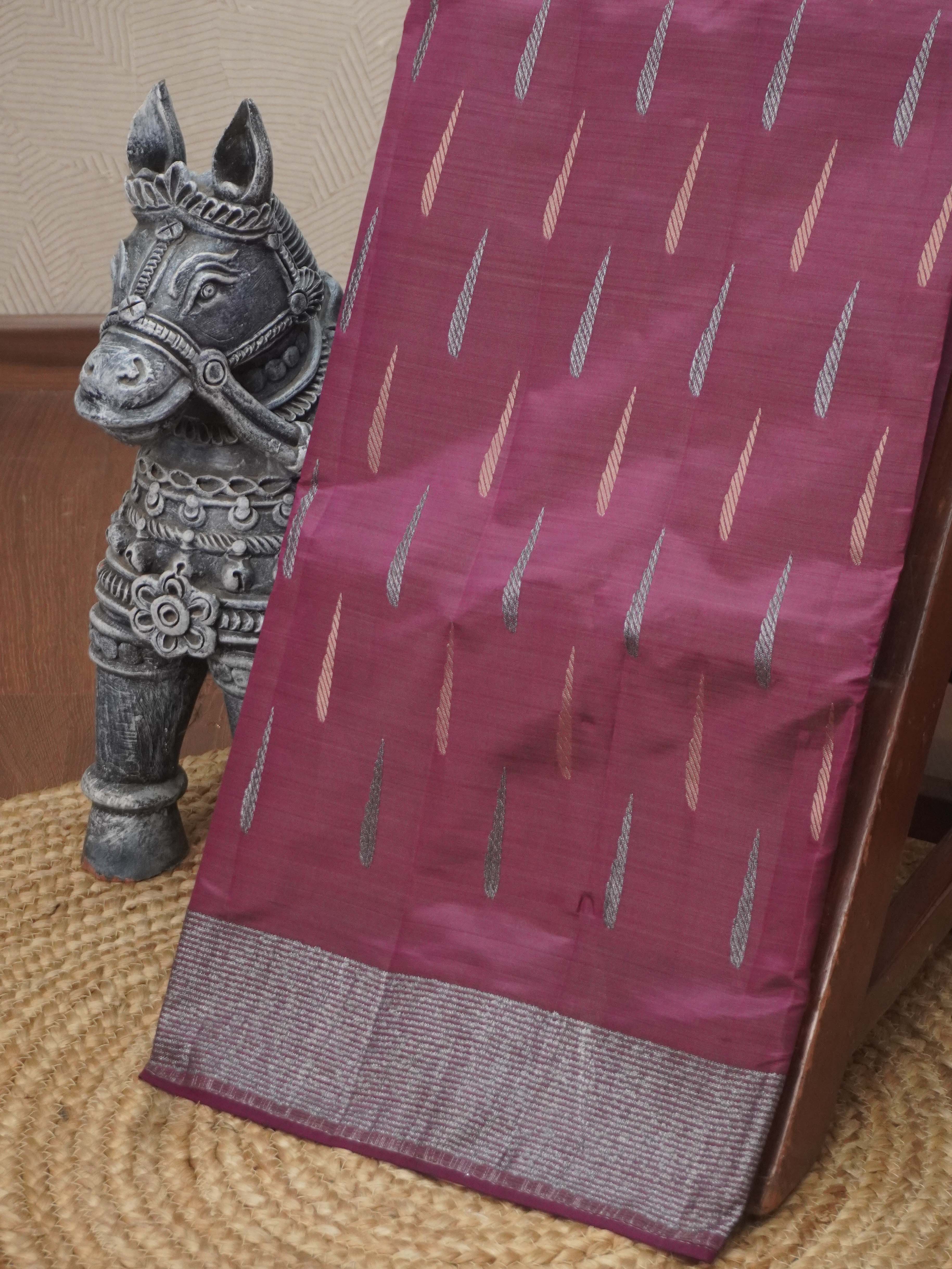 Semi Tussar Silk Saree | TTDS2662