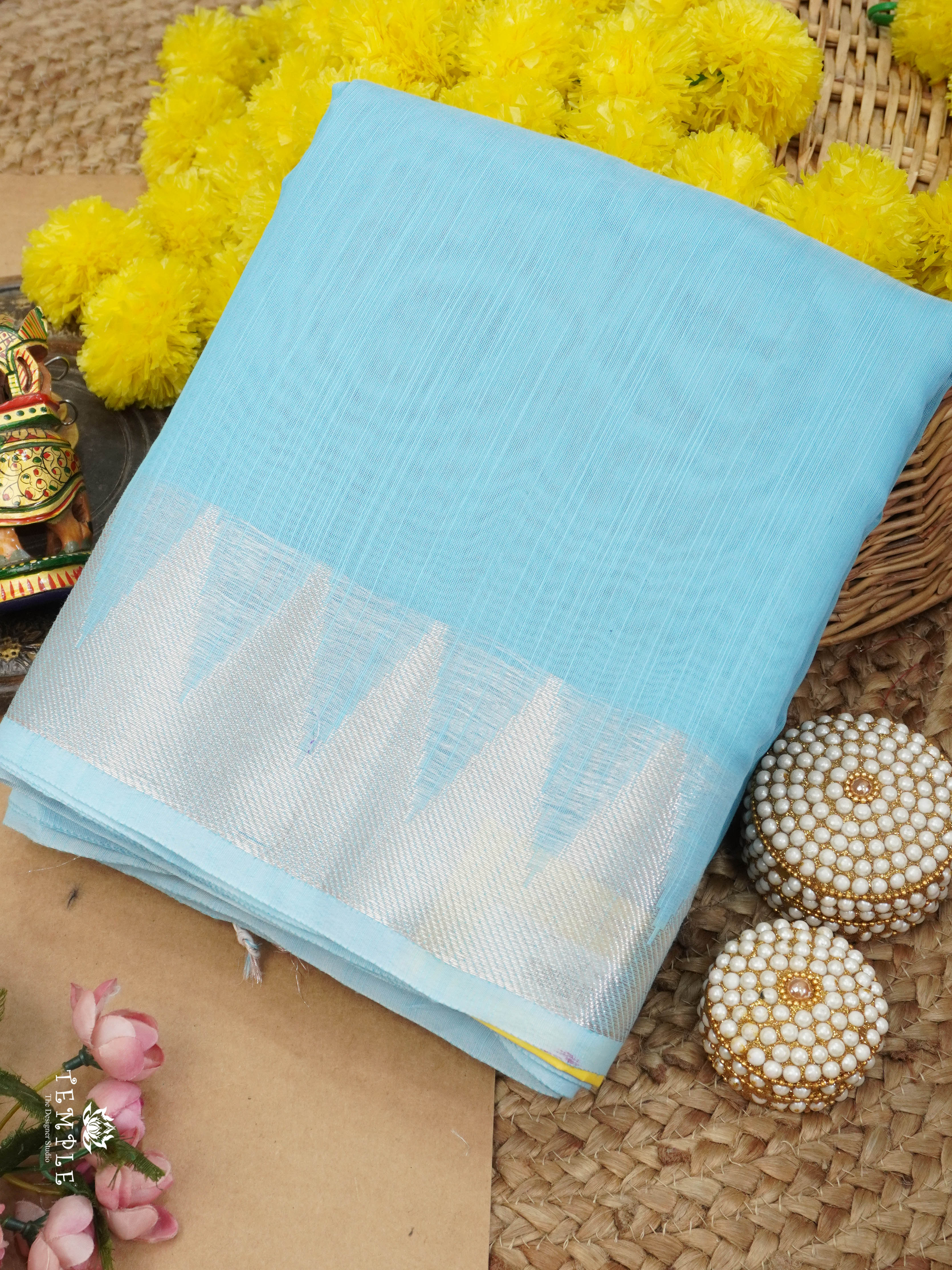 Chanderi Cotton Saree | TTDS2782