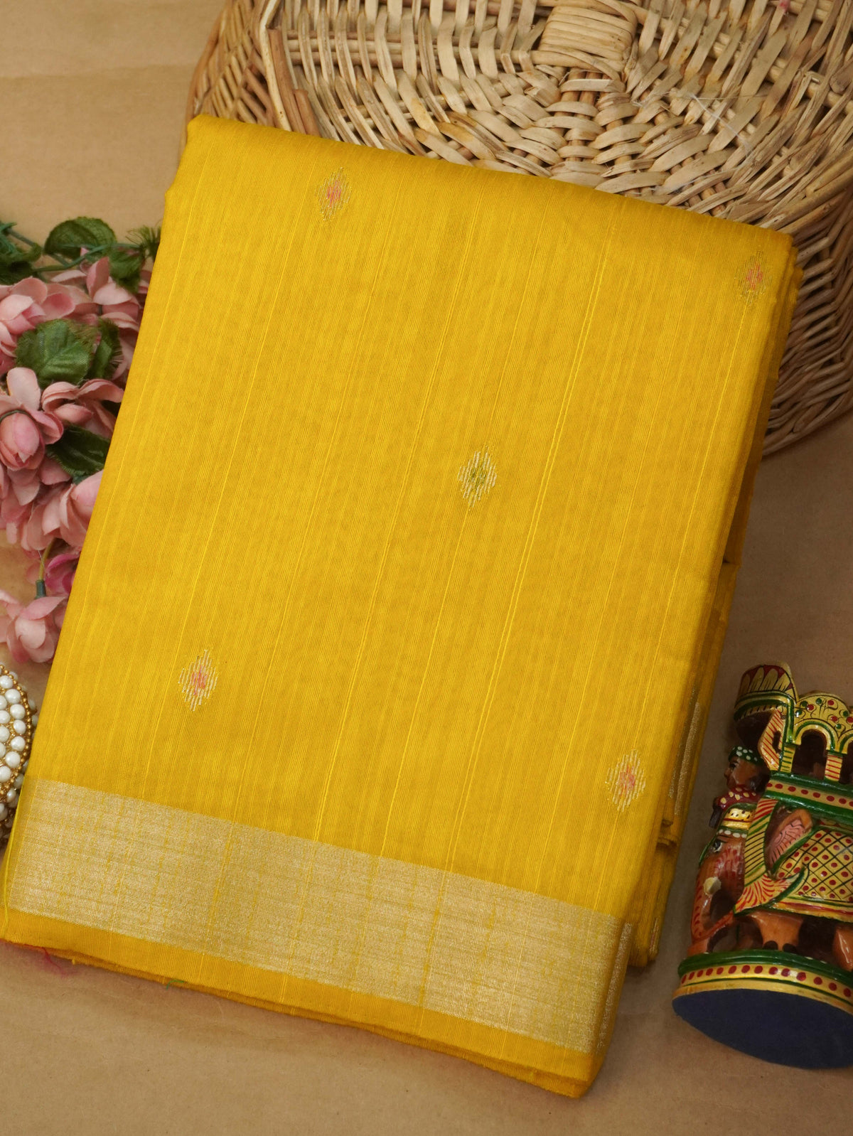 Tussar Silk Saree | TTDS3633