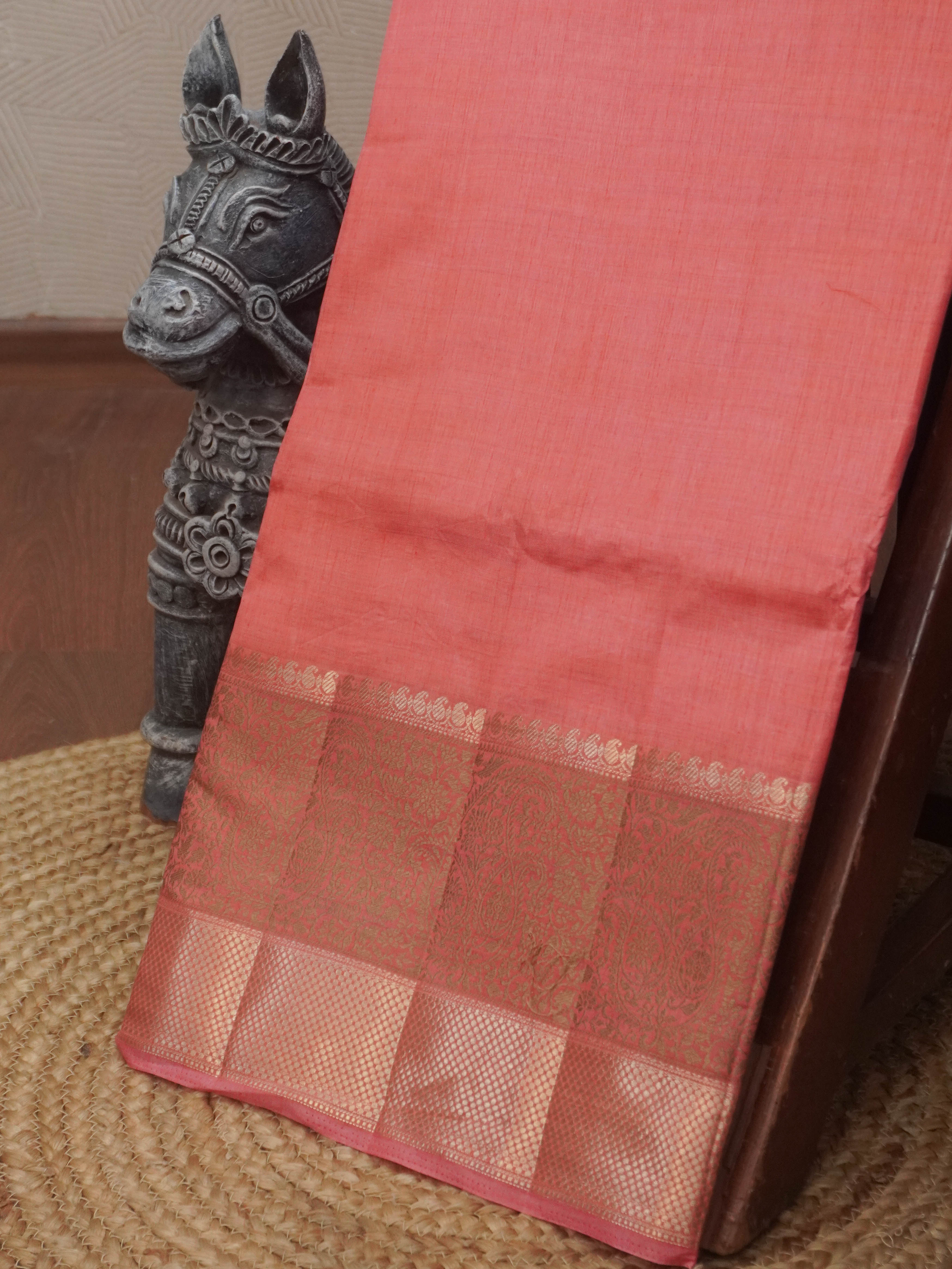 Semi Tussar Silk Saree | TTDS3203