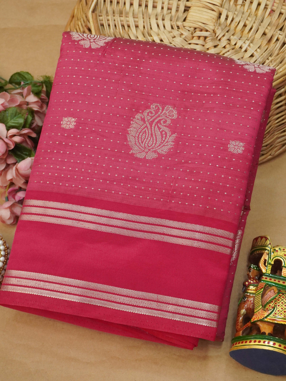 Tussar Silk Saree | TTDS3634