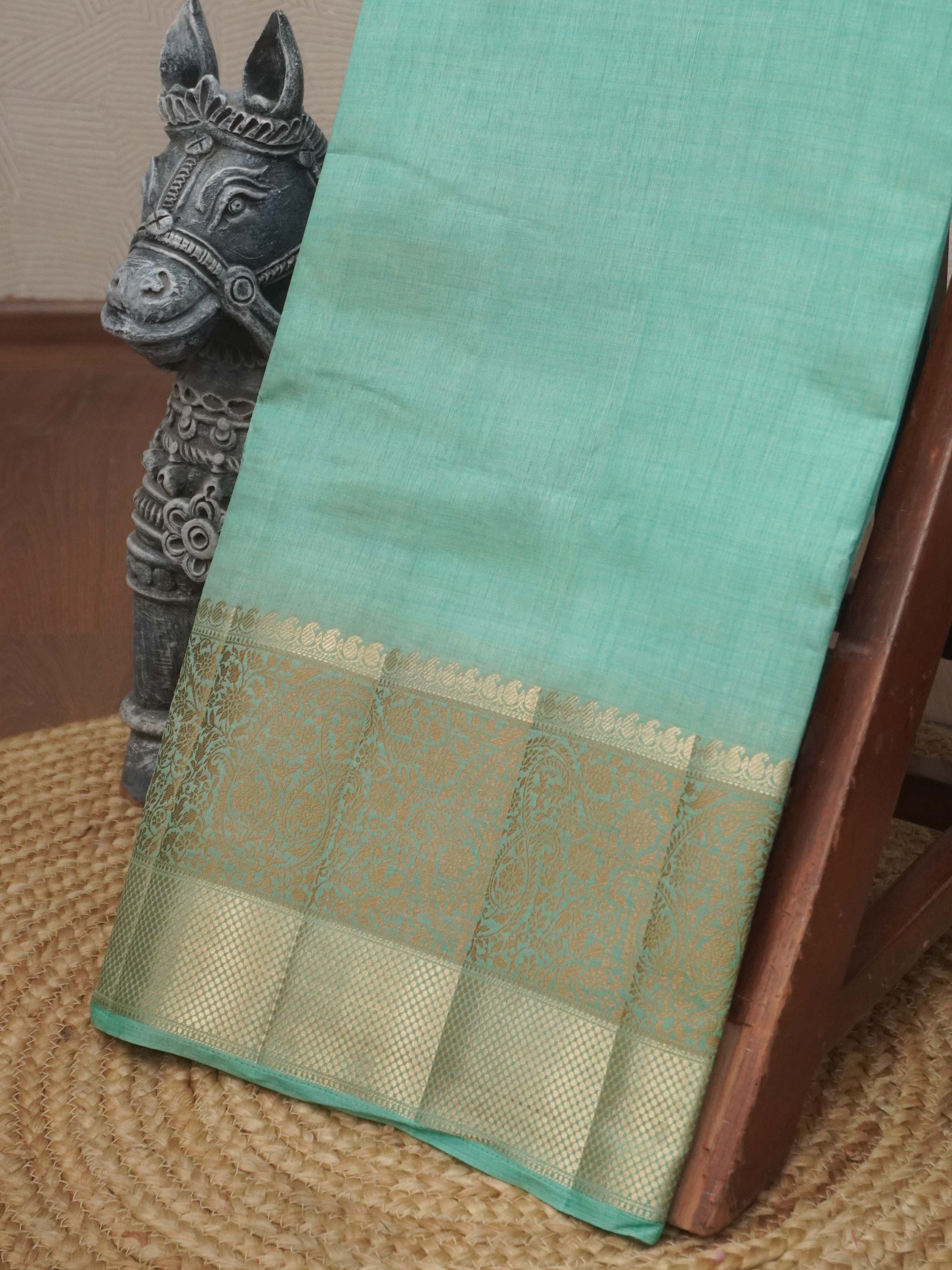 Semi Tussar Silk Saree | TTDS3203