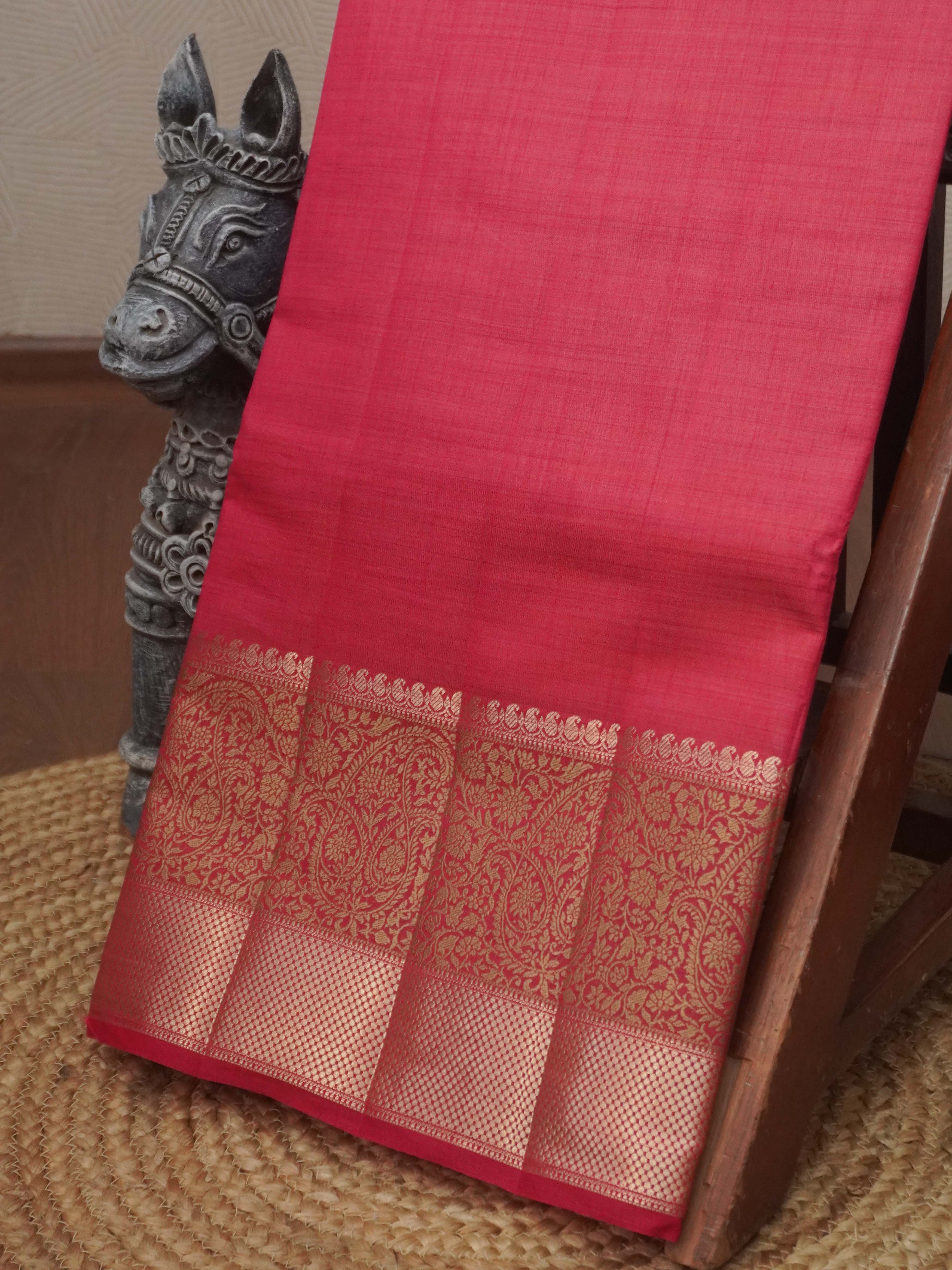 Semi Tussar Silk Saree. | TTDS3203