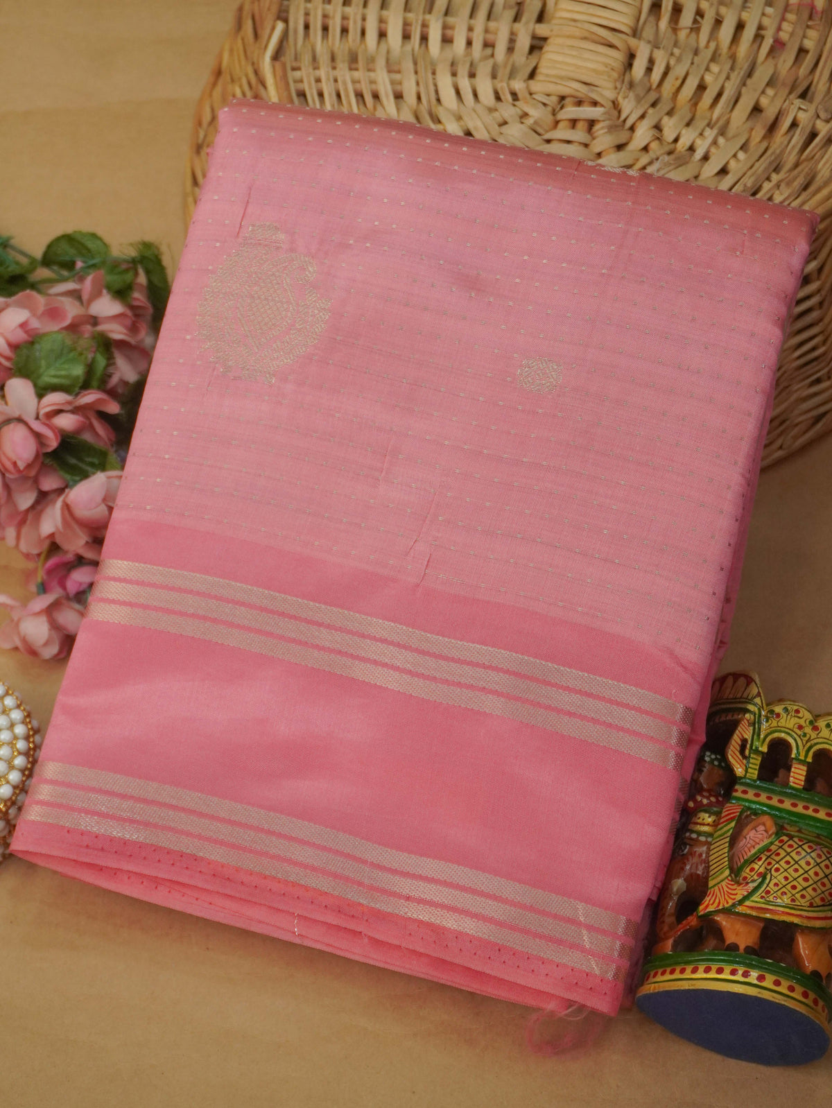 Tussar Silk Saree | TTDS3634