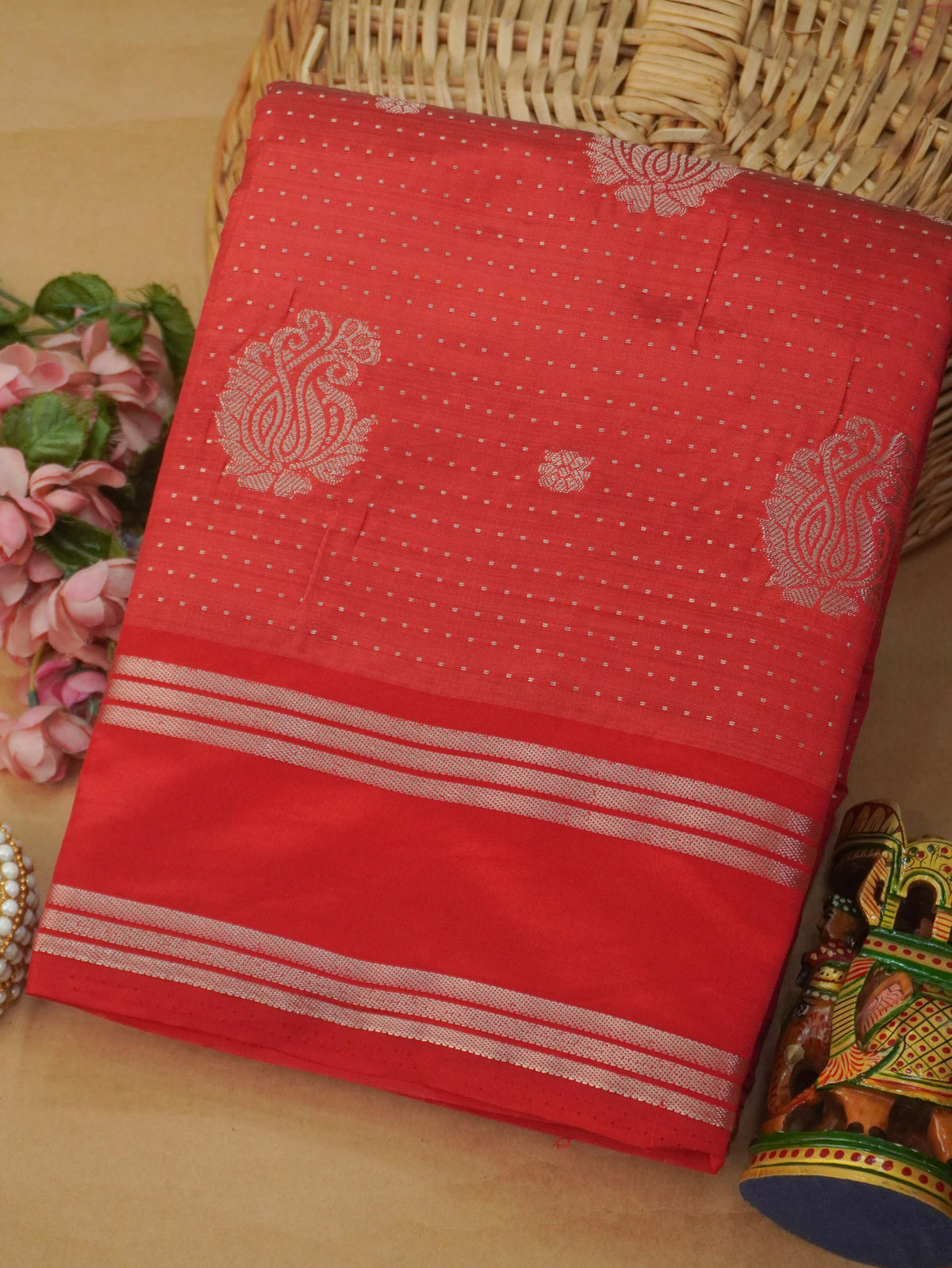 Tussar Silk Saree | TTDS3634