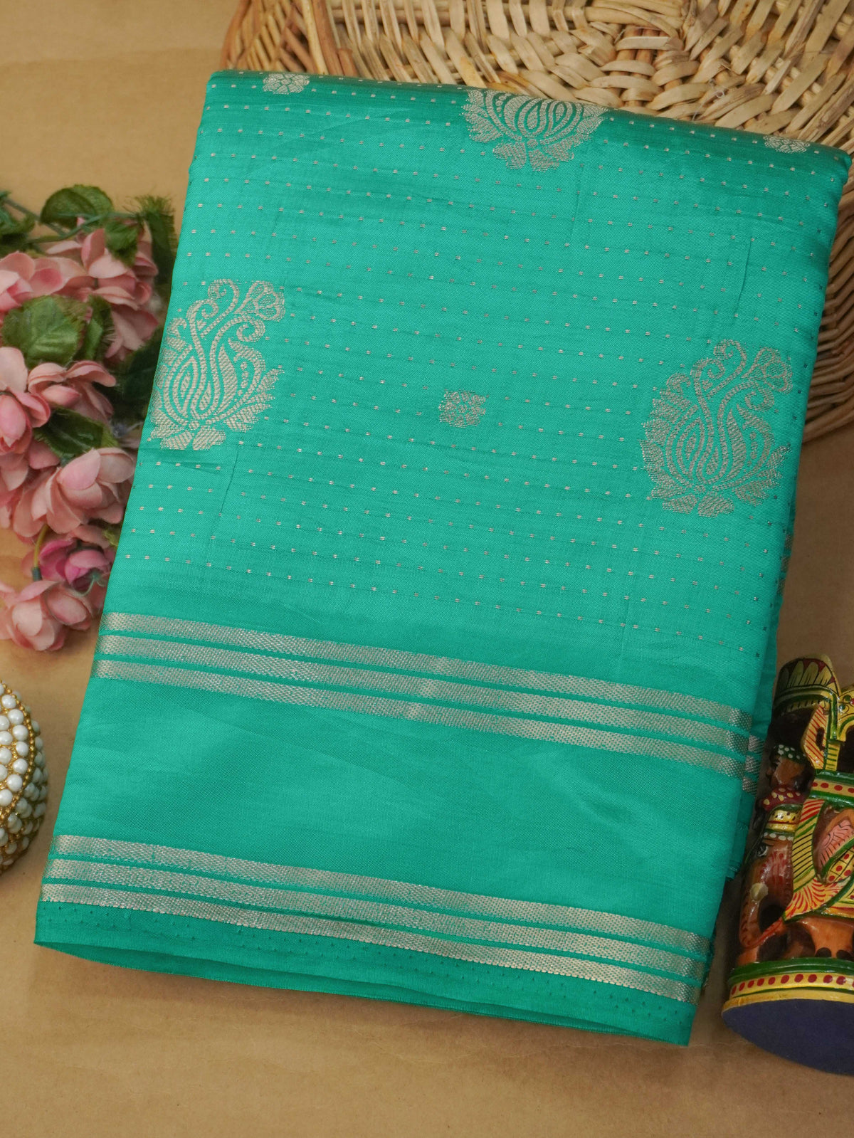 Tussar Silk Saree | TTDS3634