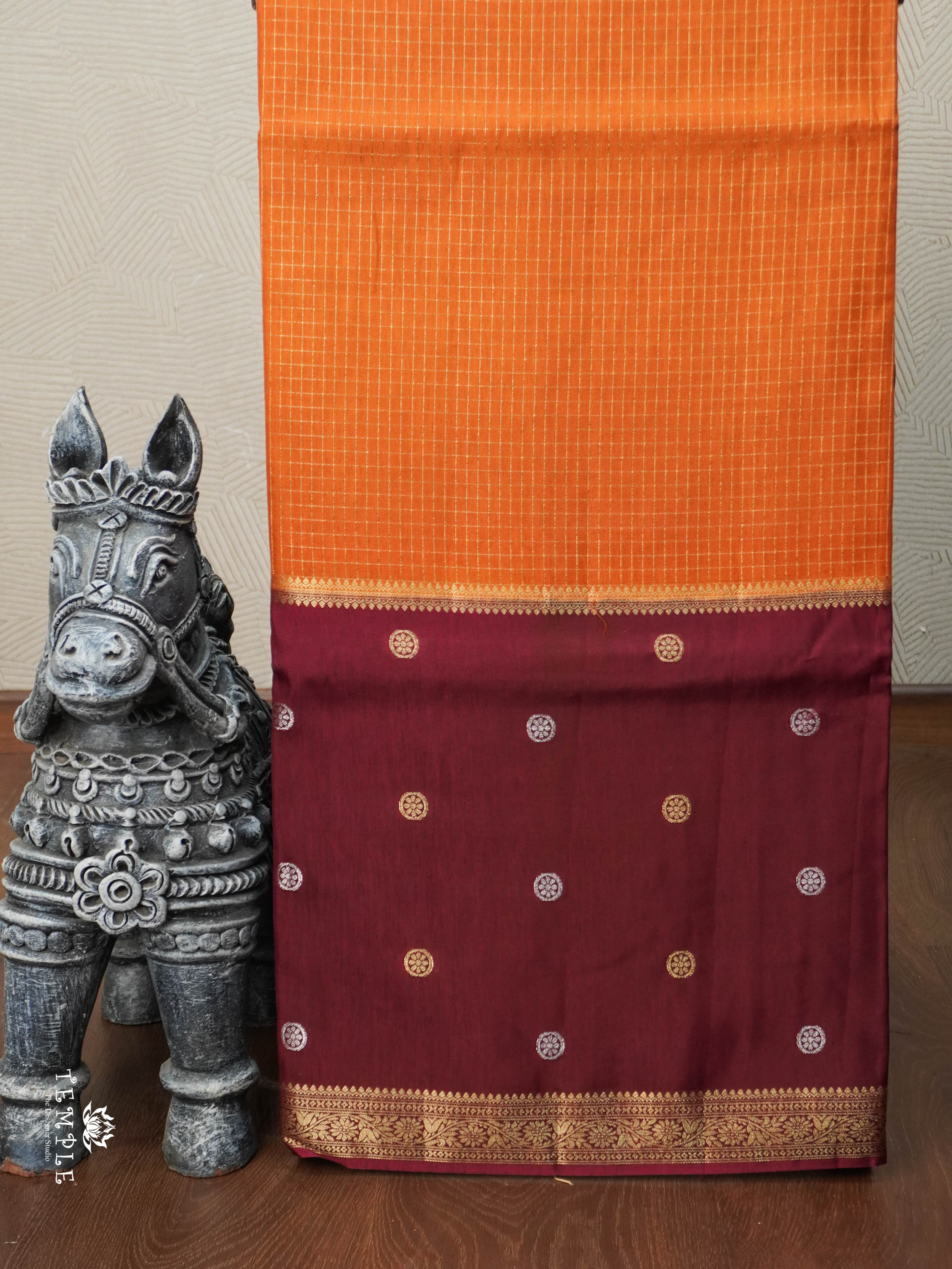 Semi Mysore Silk Saree | TTDS2783