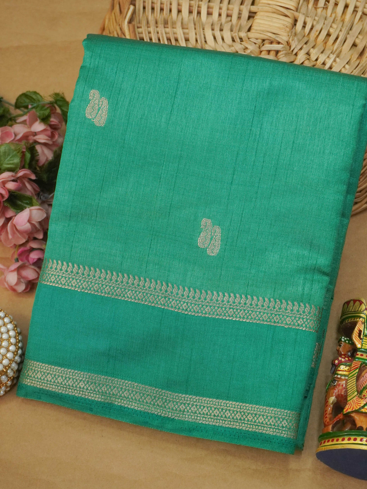 Tussar Silk Saree | TTDS3635