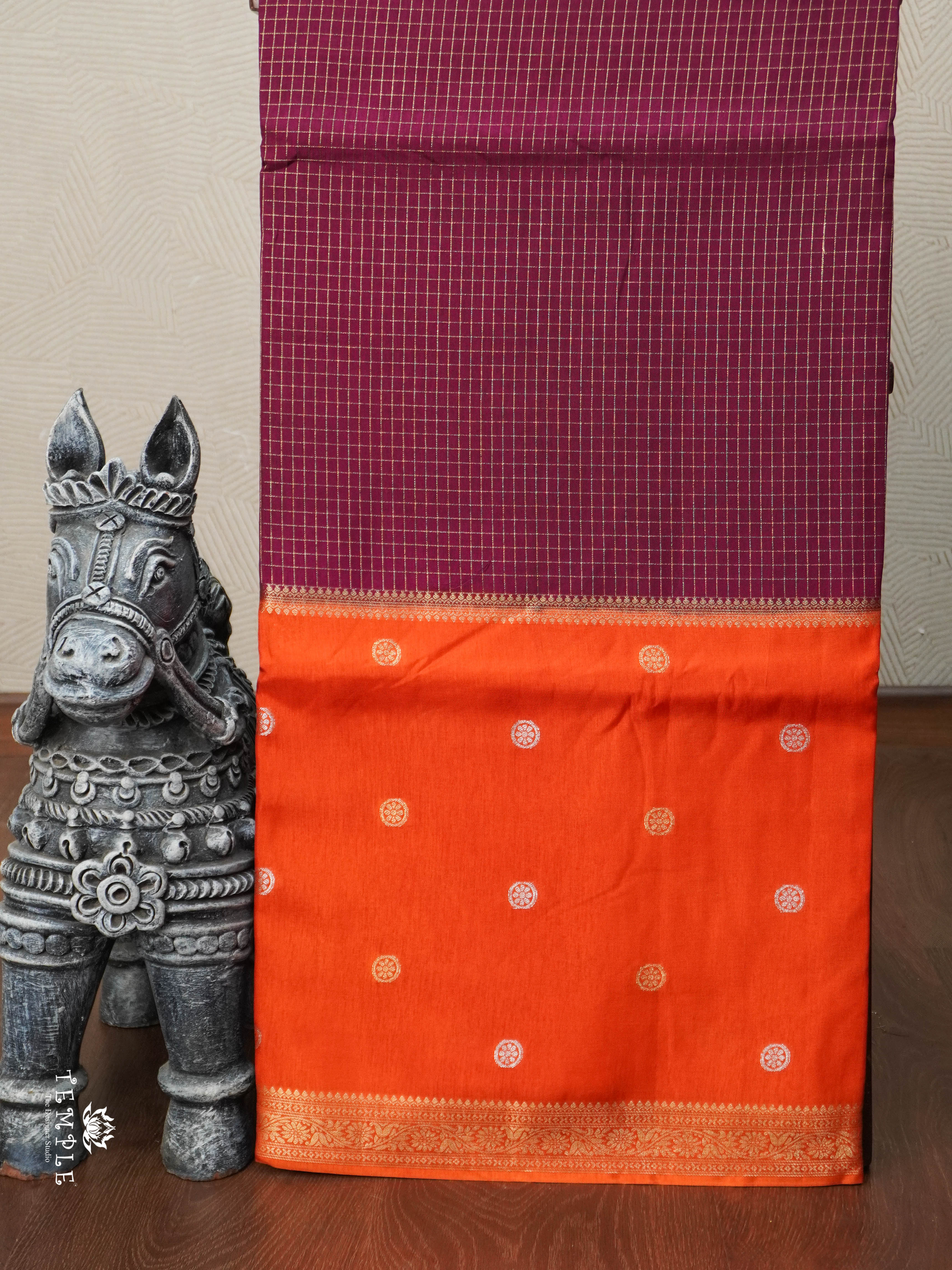 Semi Mysore Silk Saree | TTDS2783