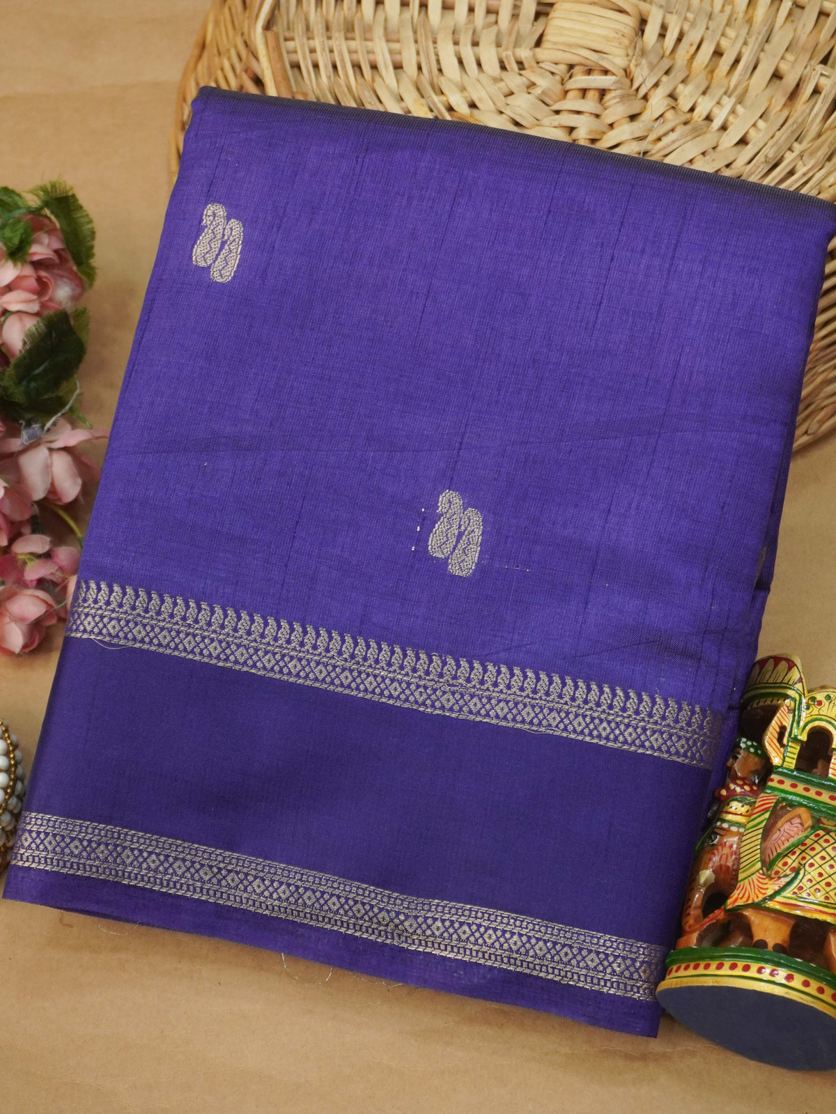Tussar Silk Saree | TTDS3635