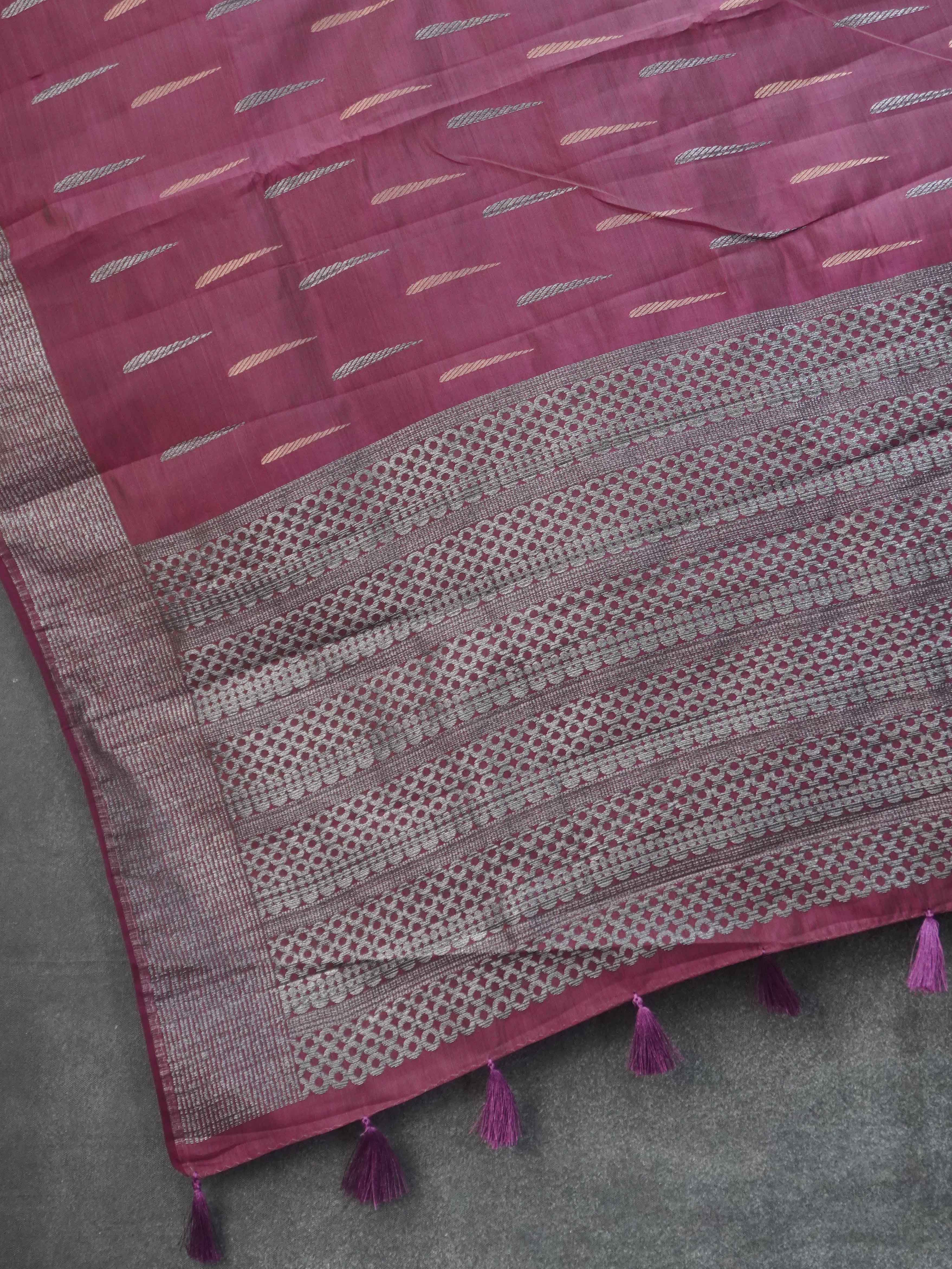 Semi Tussar Silk Saree | TTDS2662