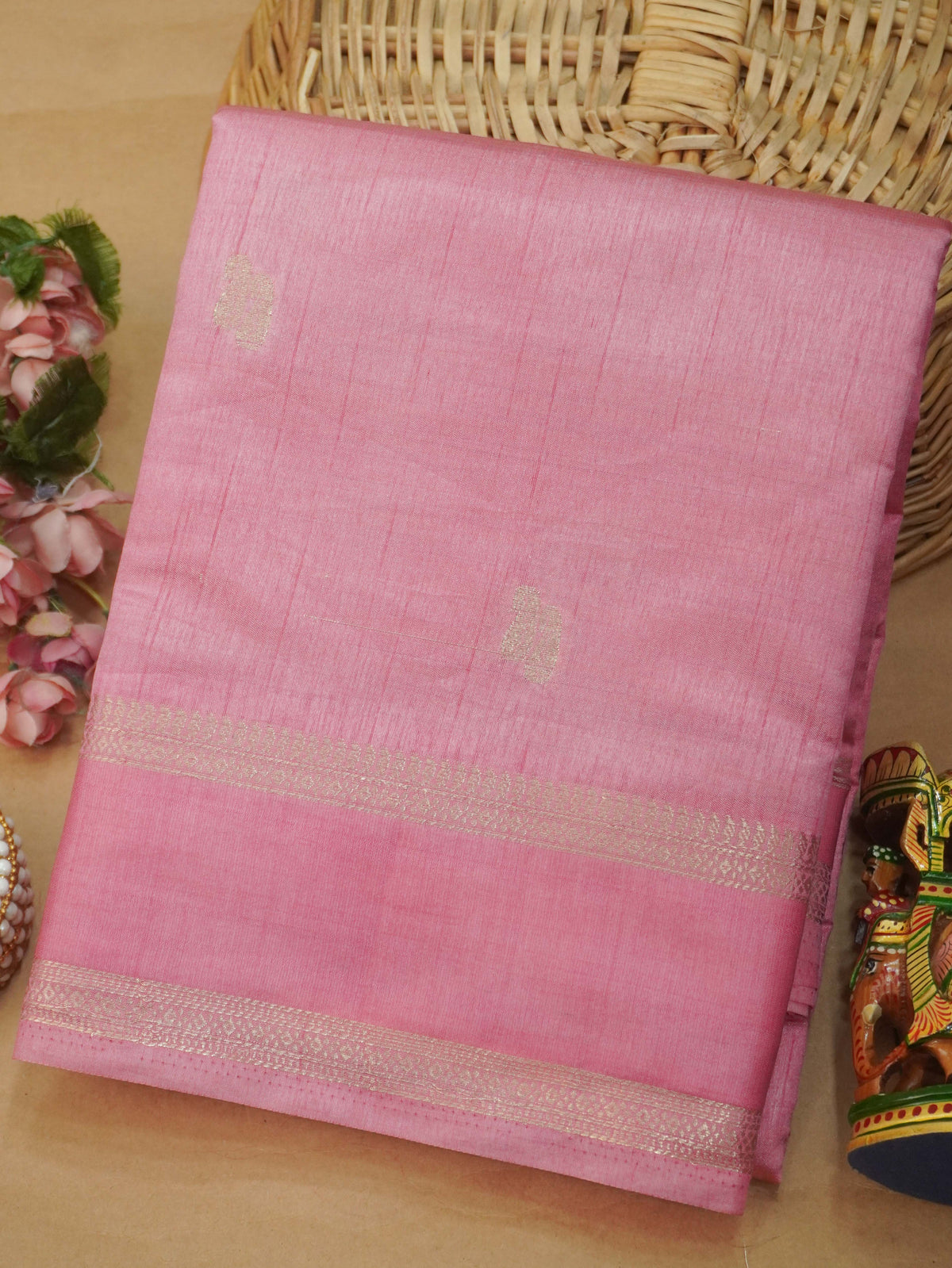 Tussar Silk Saree | TTDS3635
