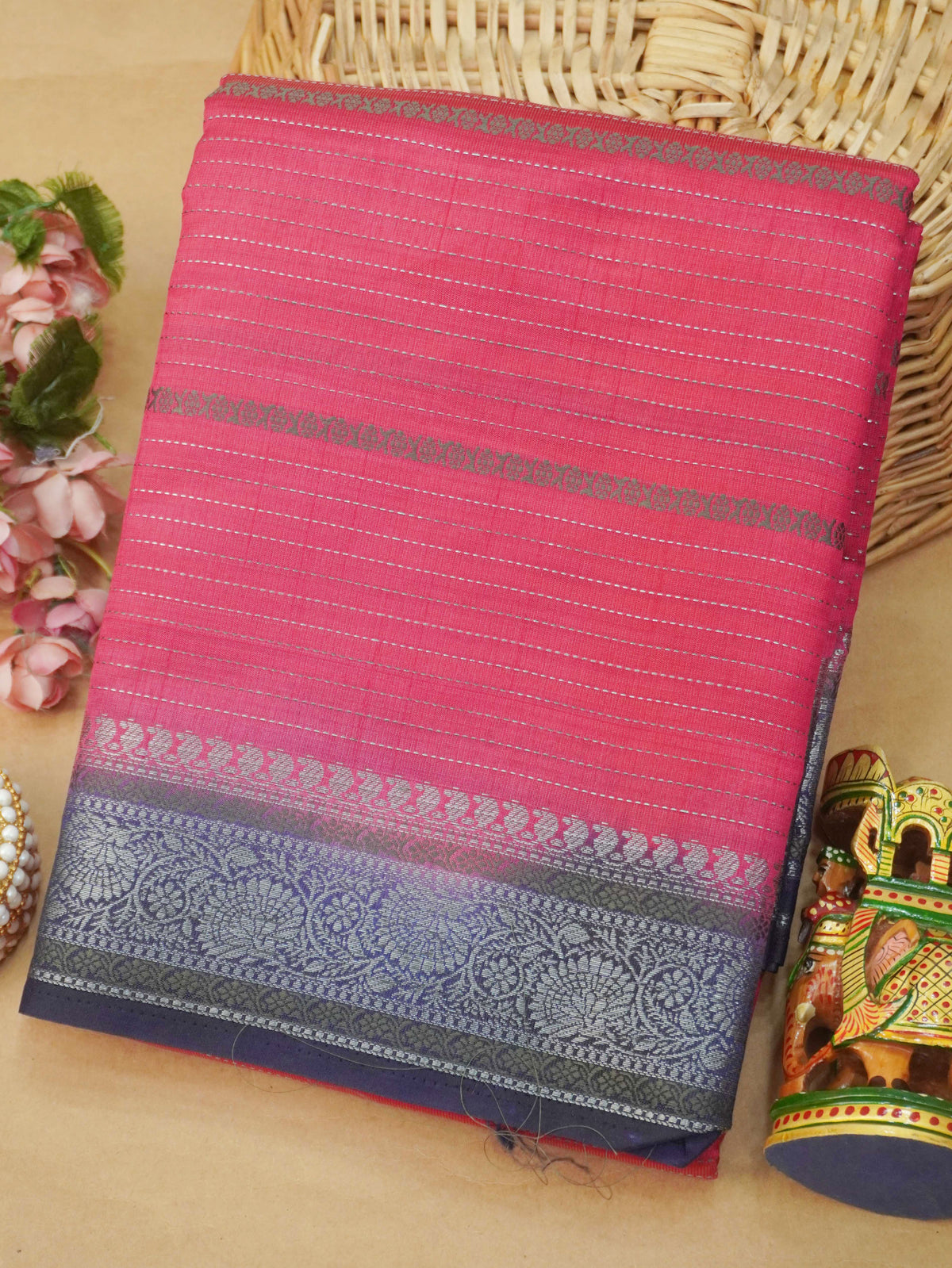 Tussar Silk Saree | TTDS3632