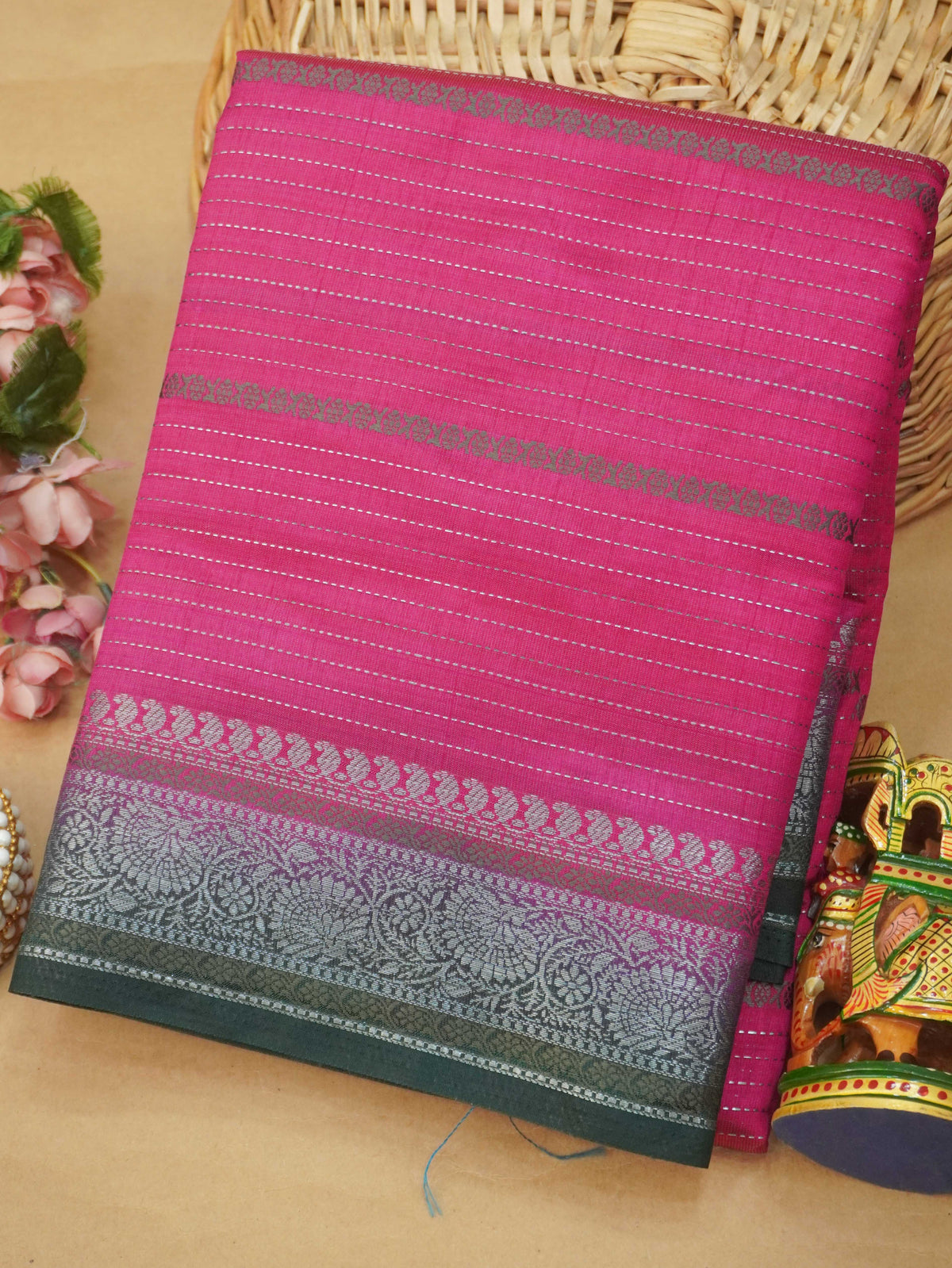 Tussar Silk Saree | TTDS3632