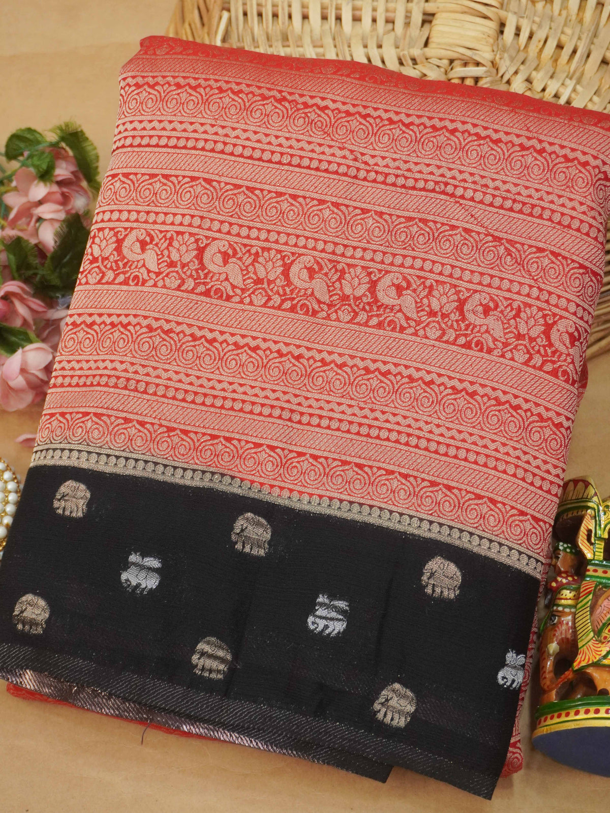 Banarasi Georgette Saree | TTDS3621