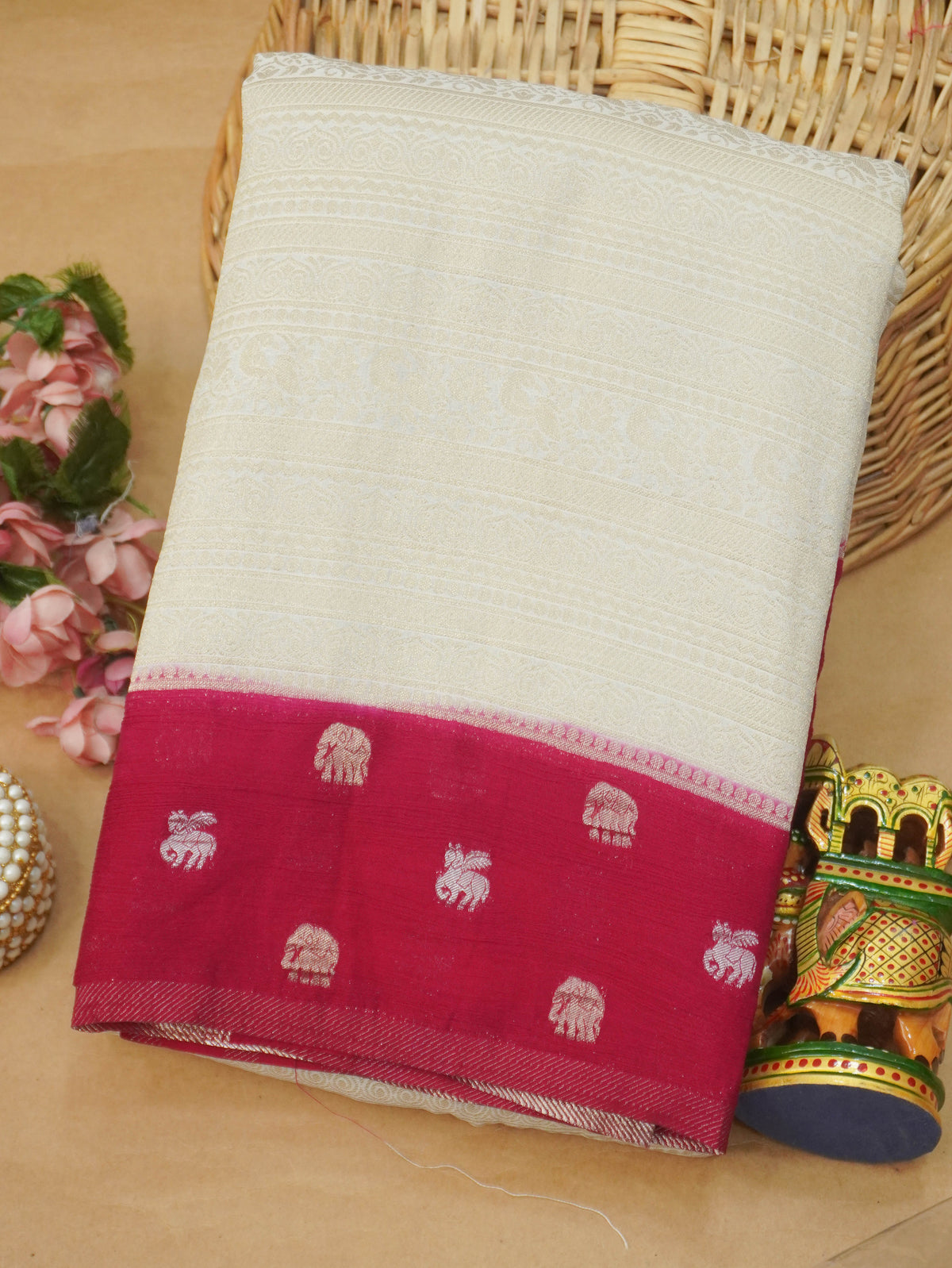 Banarasi Georgette Saree | TTDS3621