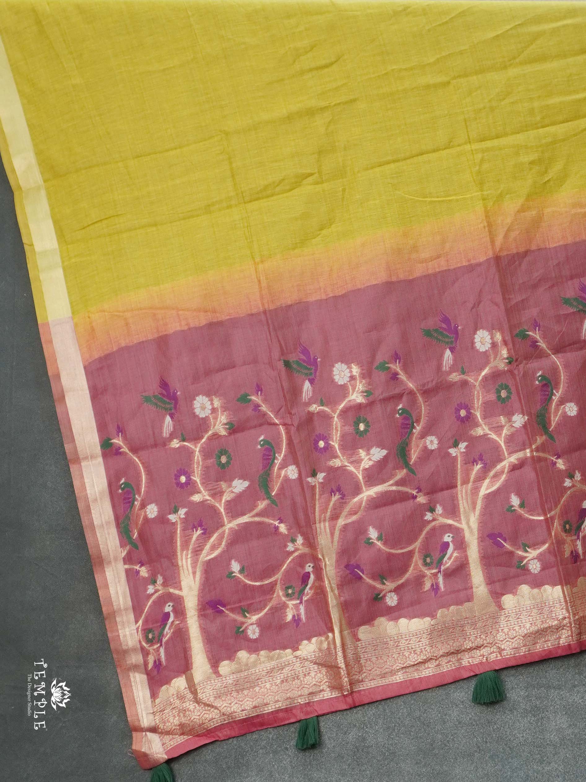 Munga Cotton Saree | TTDS2698