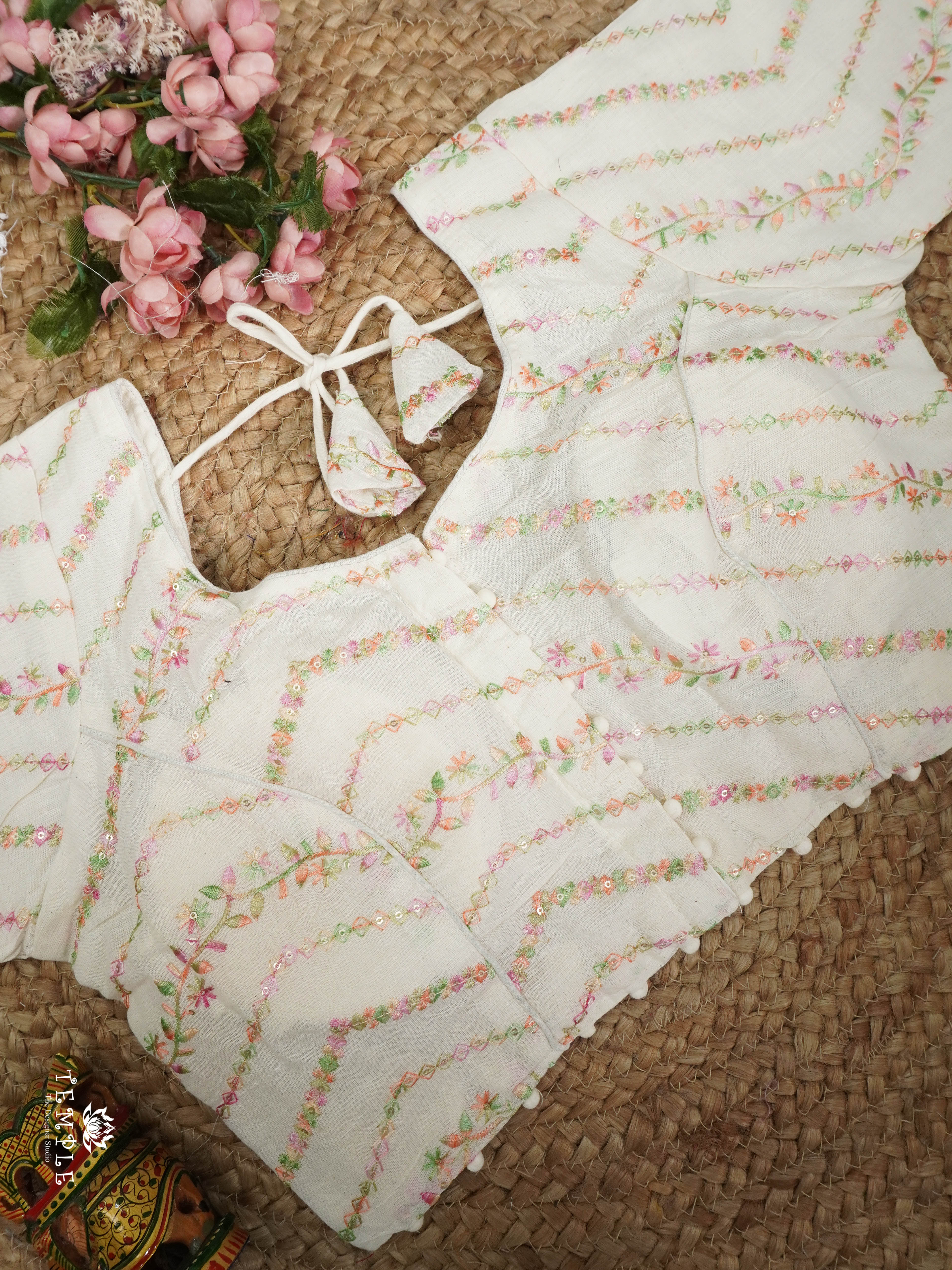 Pure Kadhi Readymade Blouse | TTDS2296