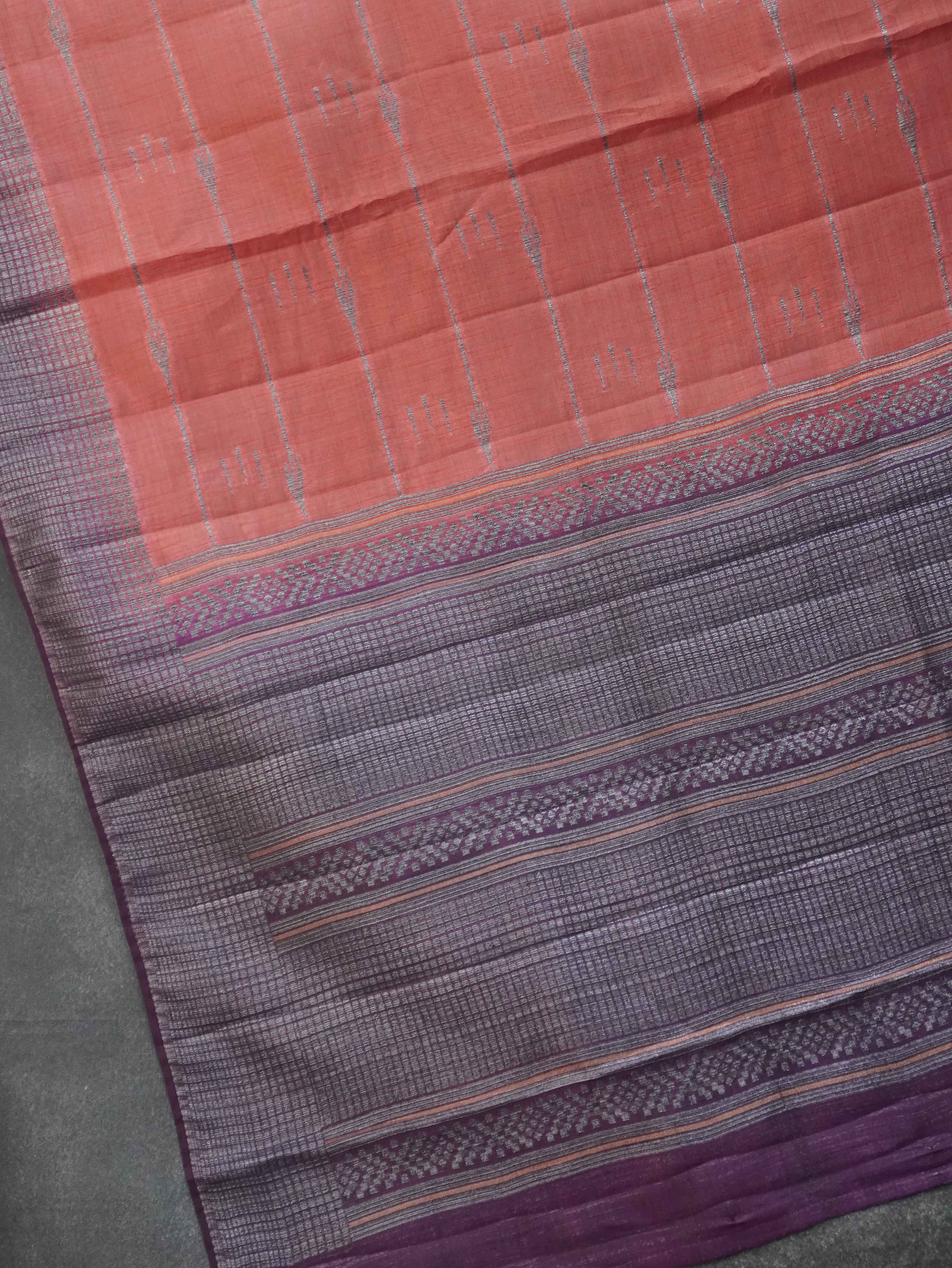 Semi Tussar Silk Saree | TTDS3204