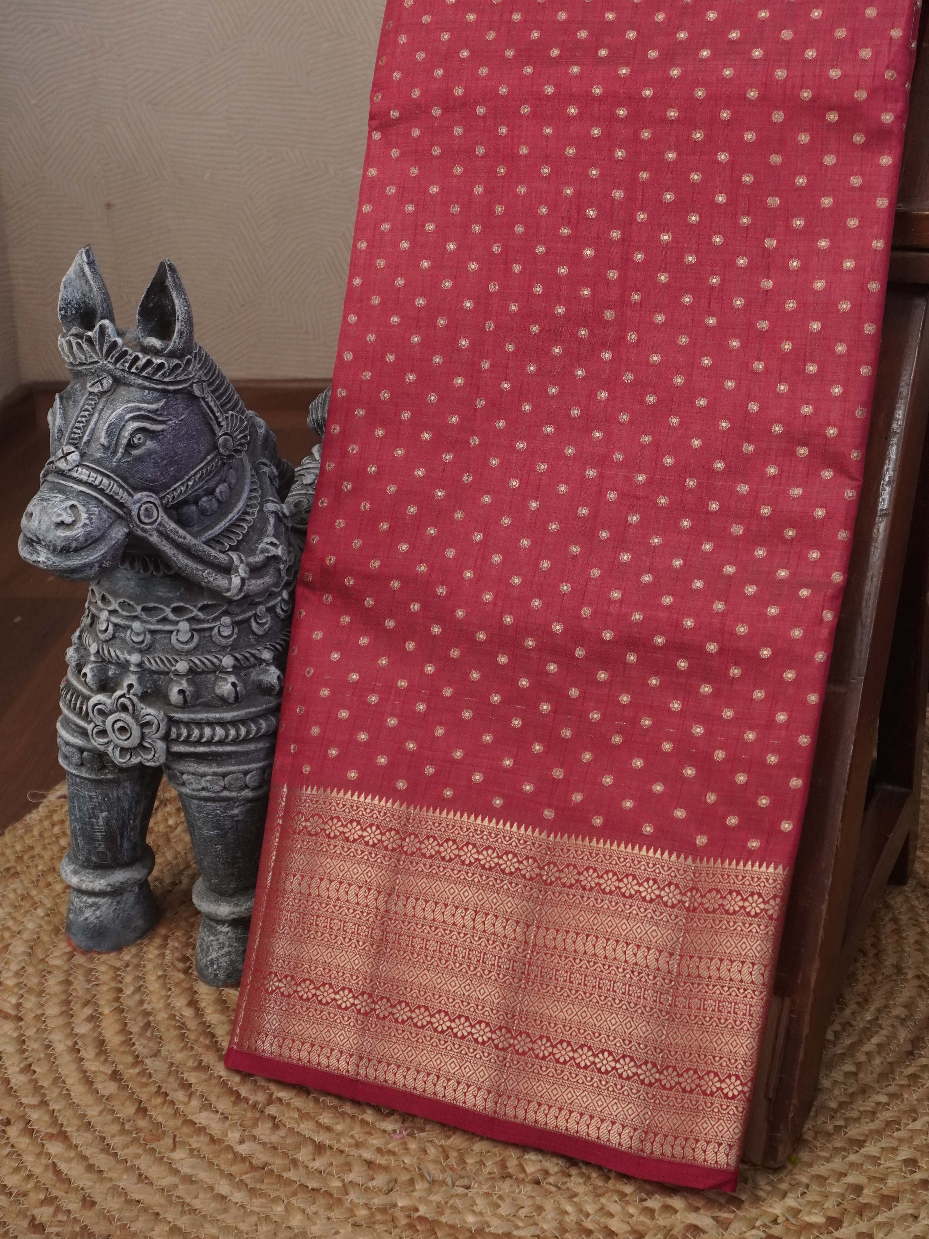 Tussar Silk Saree | TTDS3206