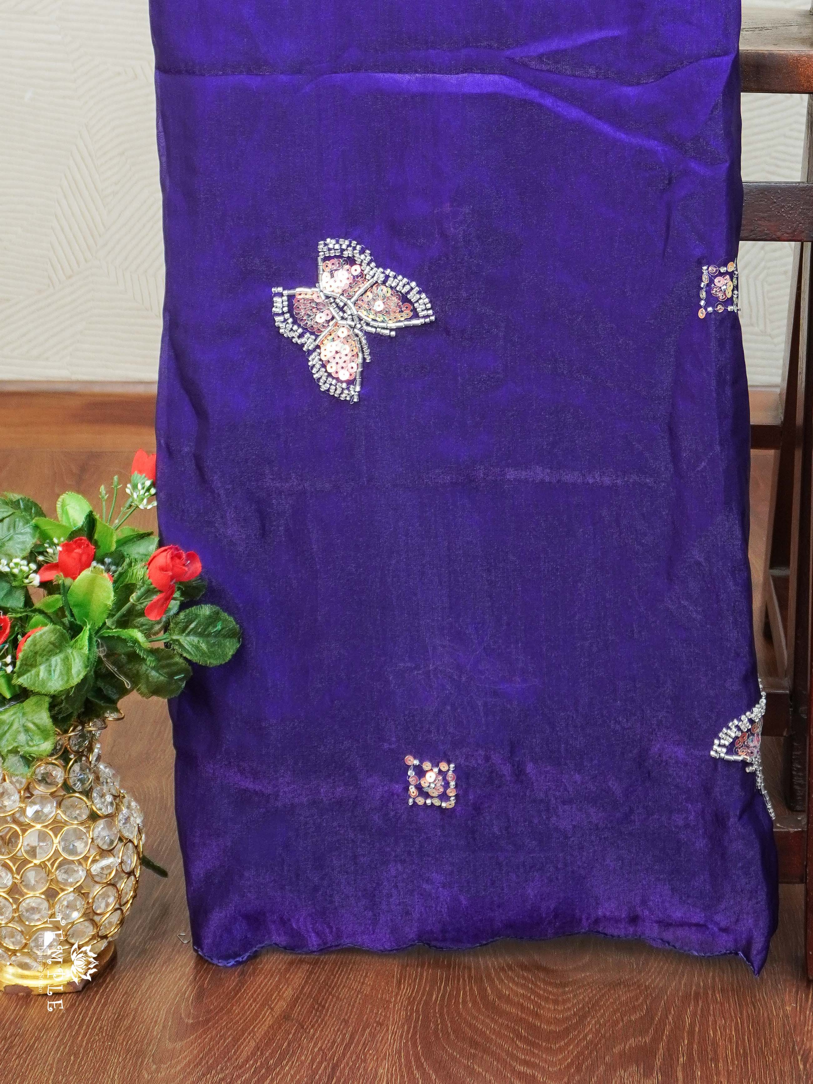 Designer Saree With Bead Work | TTDS2236