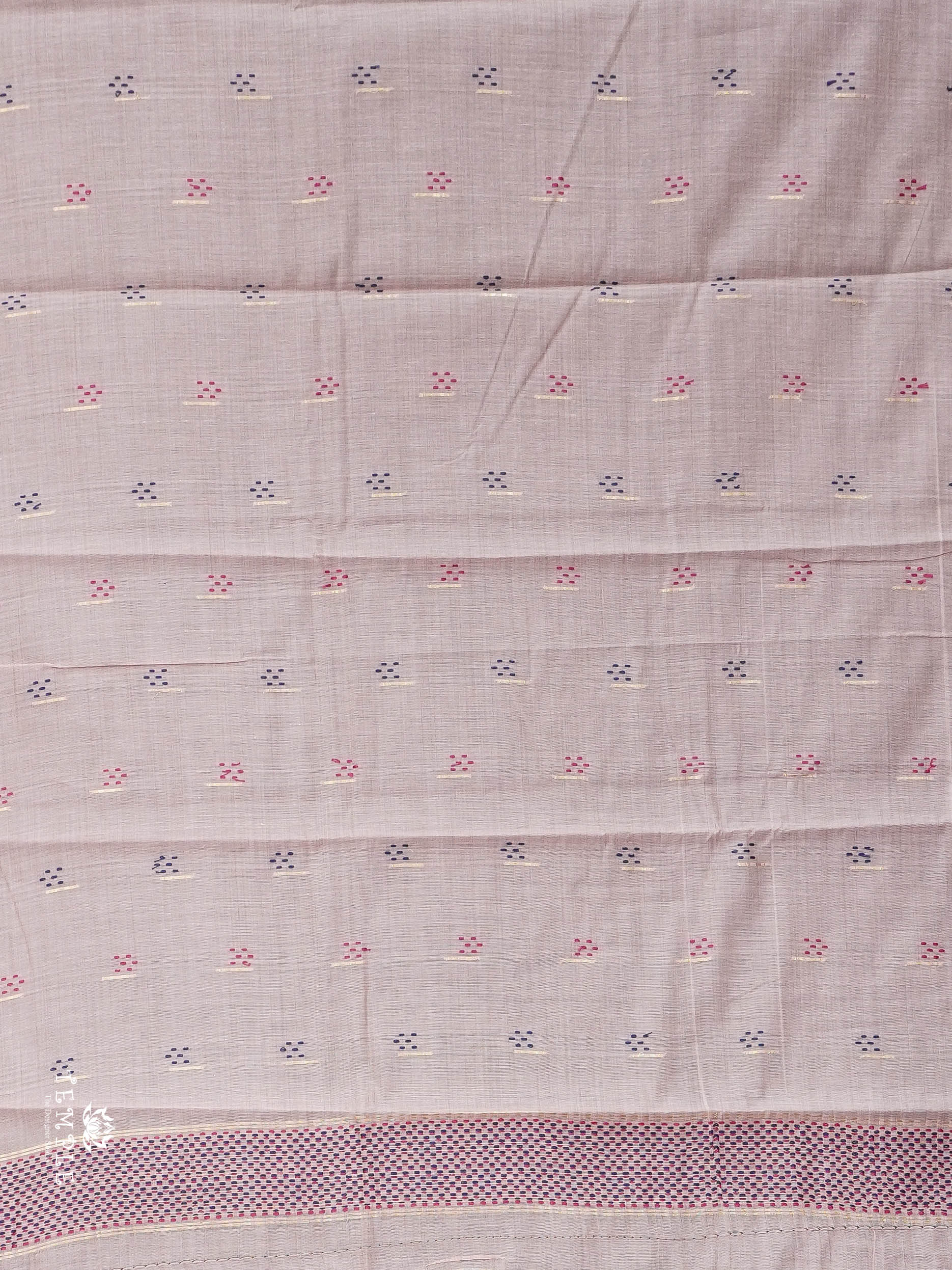 Printed Chanderi Cotton Saree | TTDS2787
