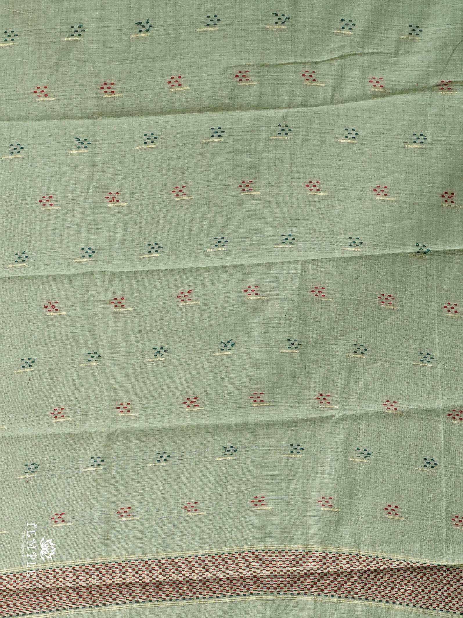 Printed Chanderi Cotton Saree | TTDS2787