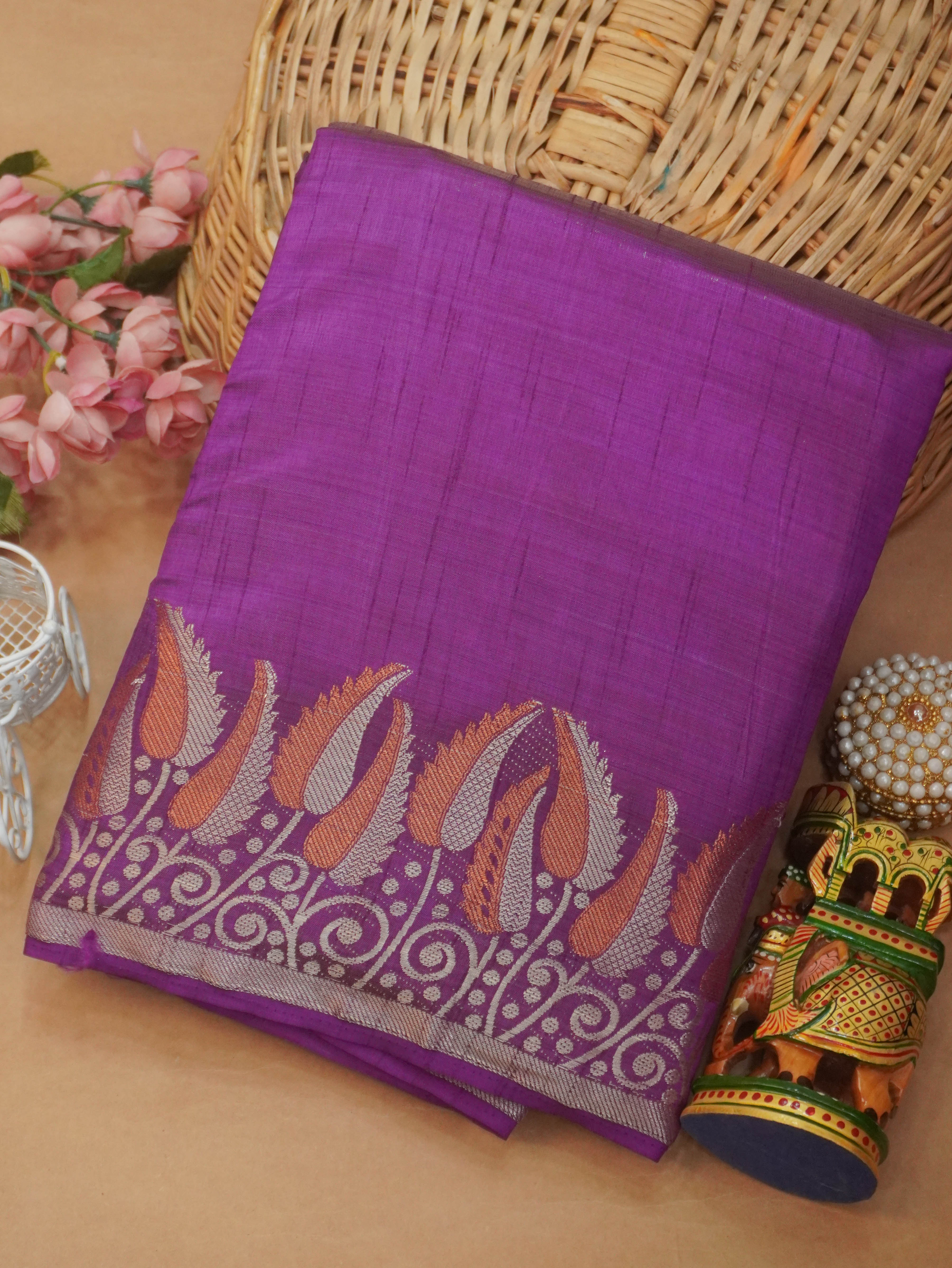 Tussar Silk Saree | TTDS3224