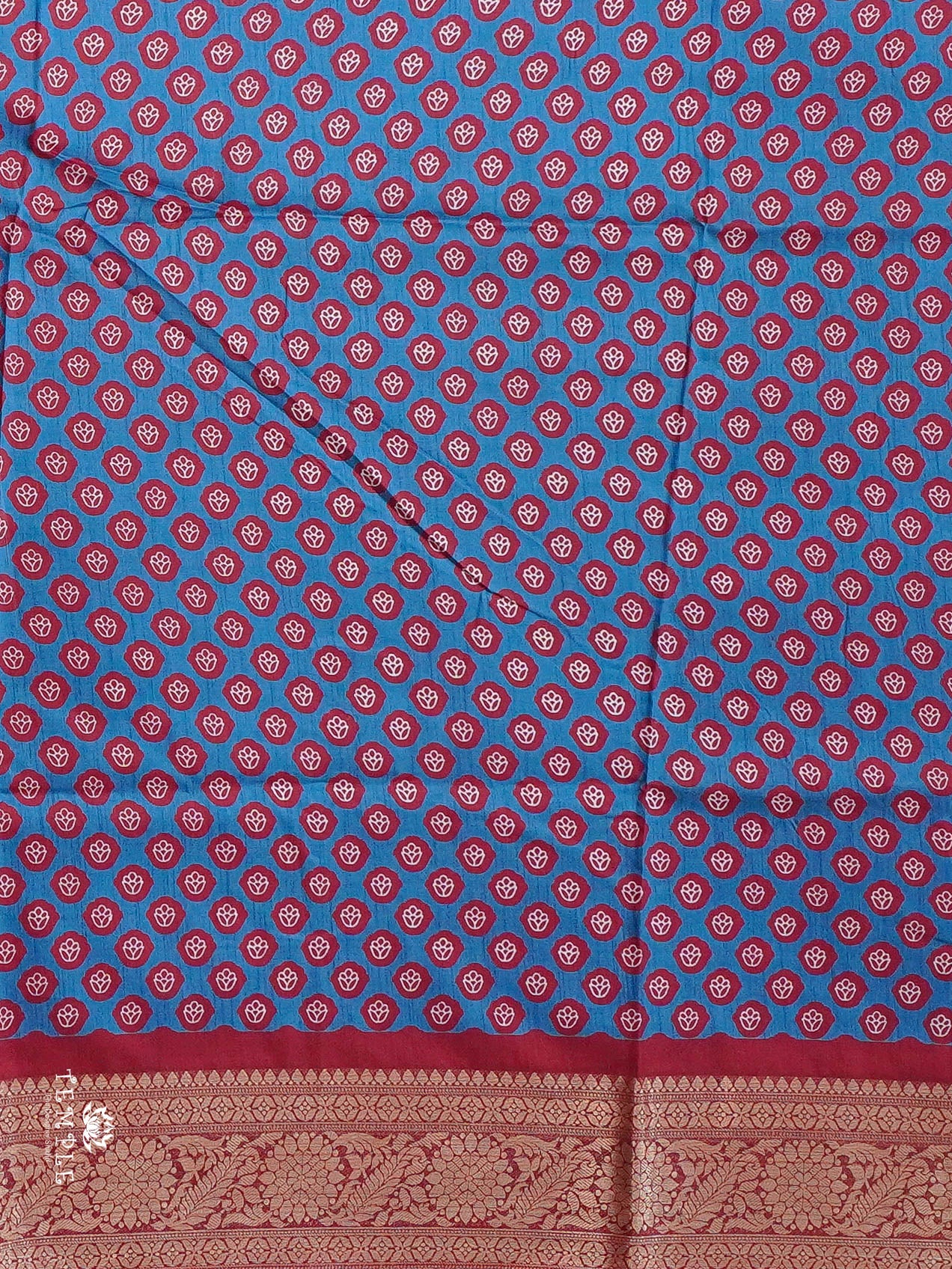 Printed Pashmina Touch Saree | TTDS2780