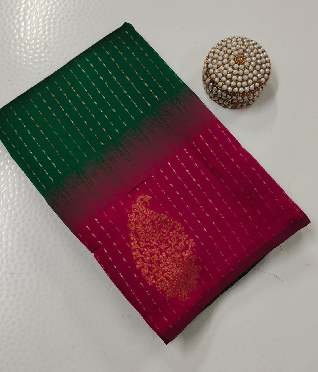 Semi Kanchi Saree | TTDS1840