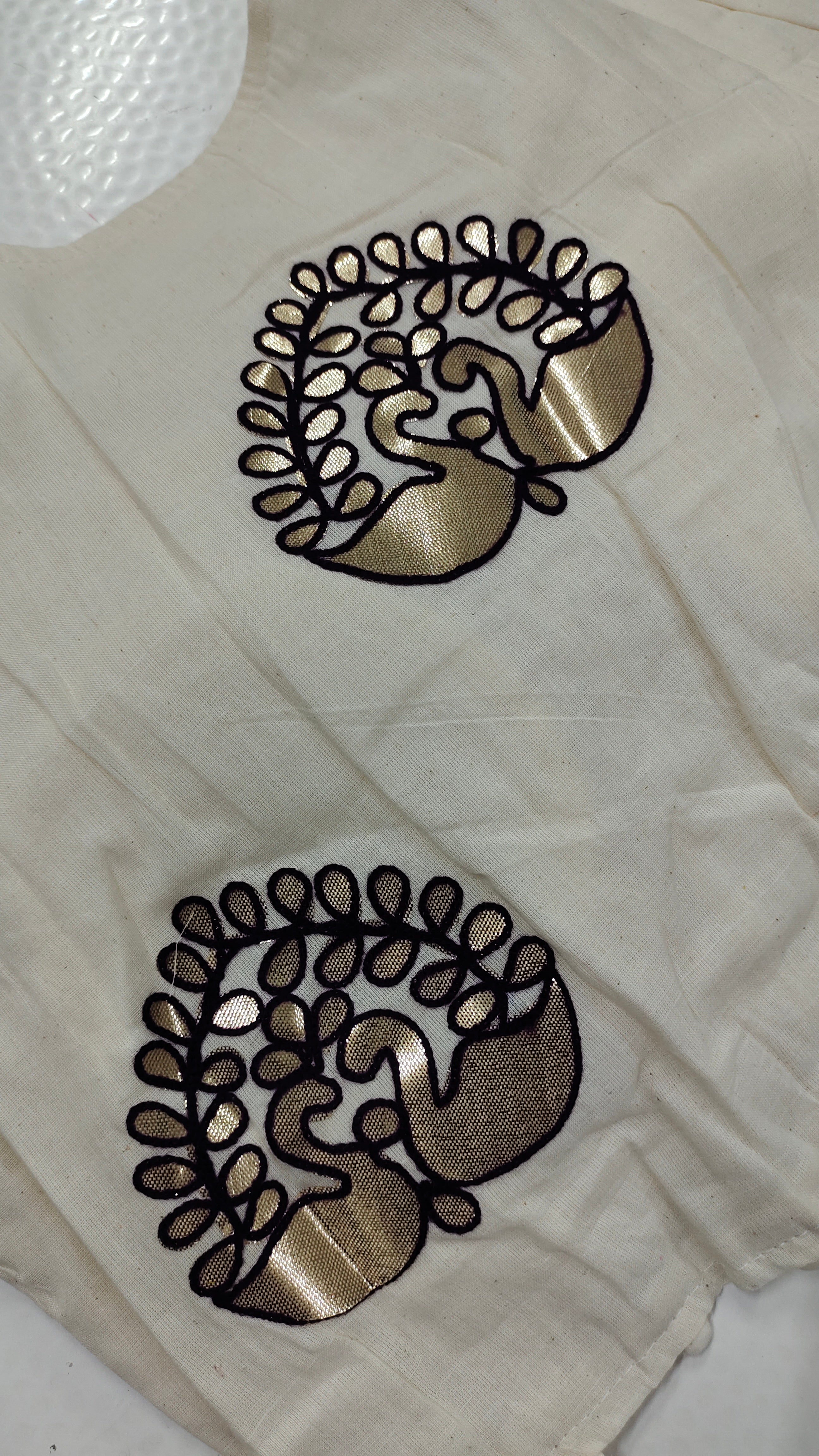 Applique Work Kadhi Readymade Blouse | TTDS2532