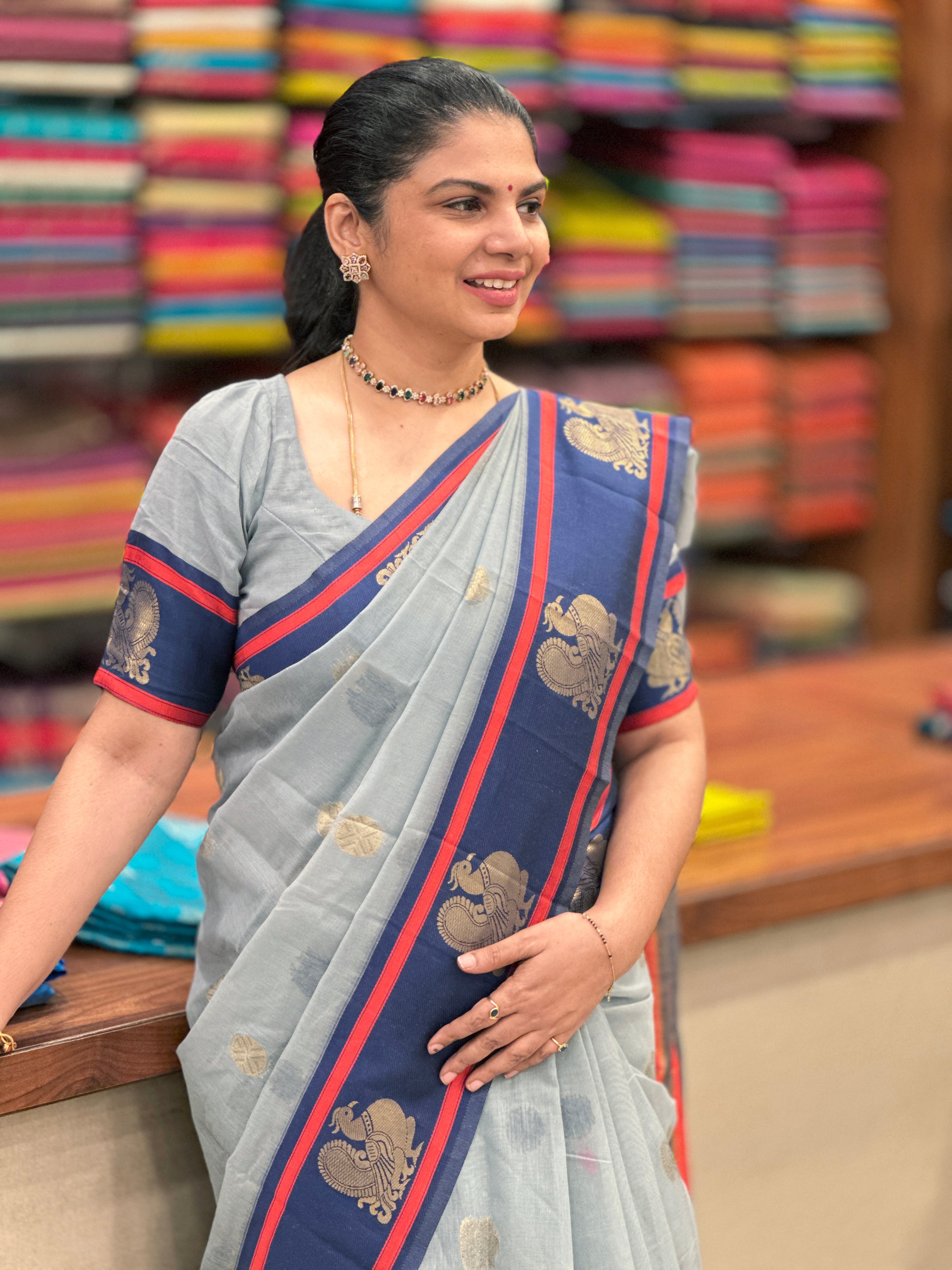 Chettinad Cotton Saree | TTDS3232