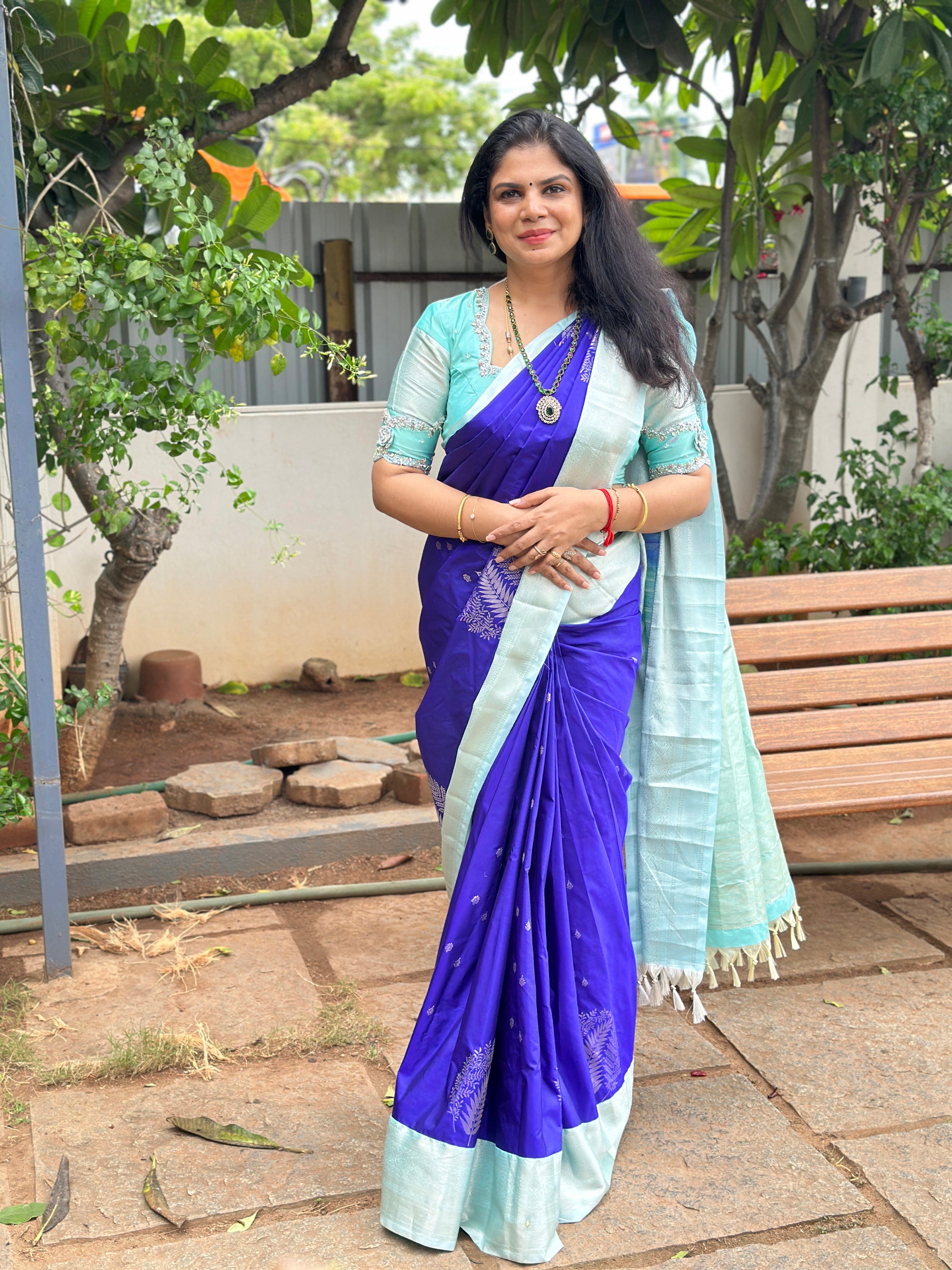 Kanchivaram Semi Silk Saree | TTDS2343 | PRE BOOKING
