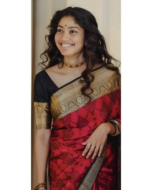 Sai pallavi Inspired Warm Silk Saree | TTDS1865