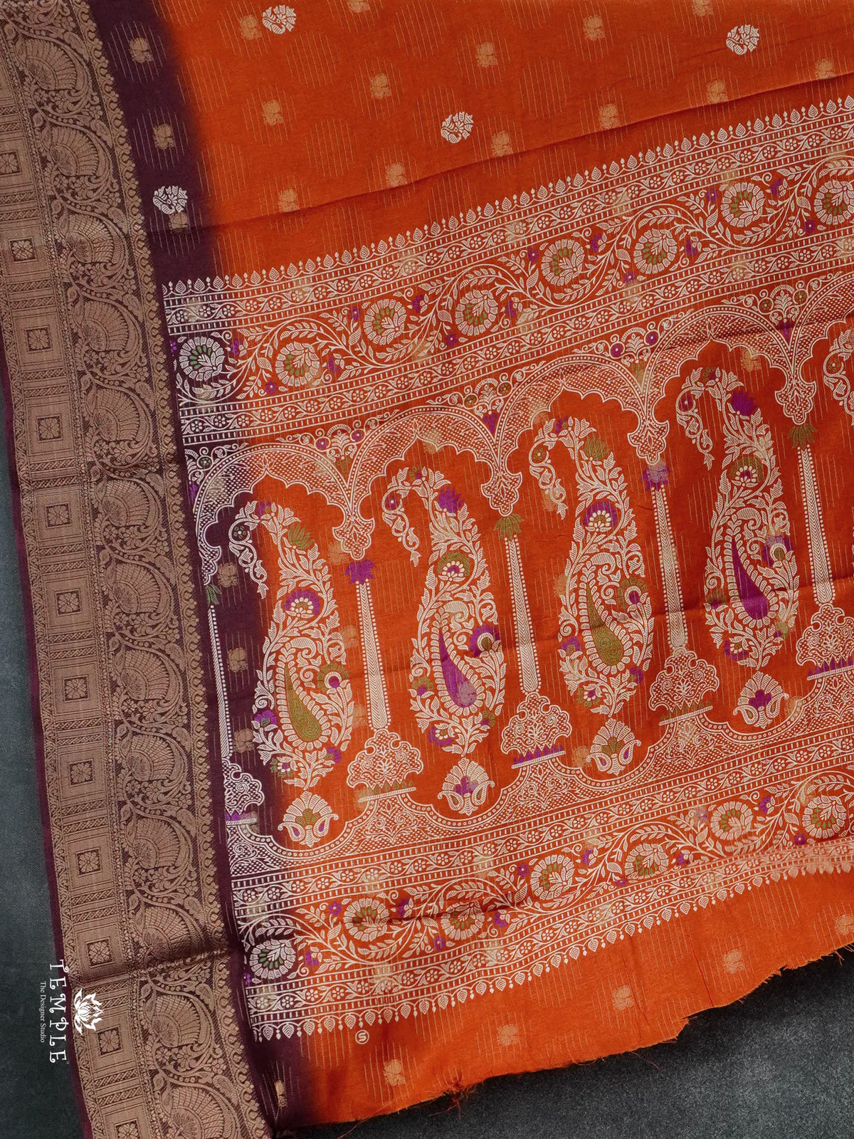 Sungudi Cotton Saree | TTDS2979