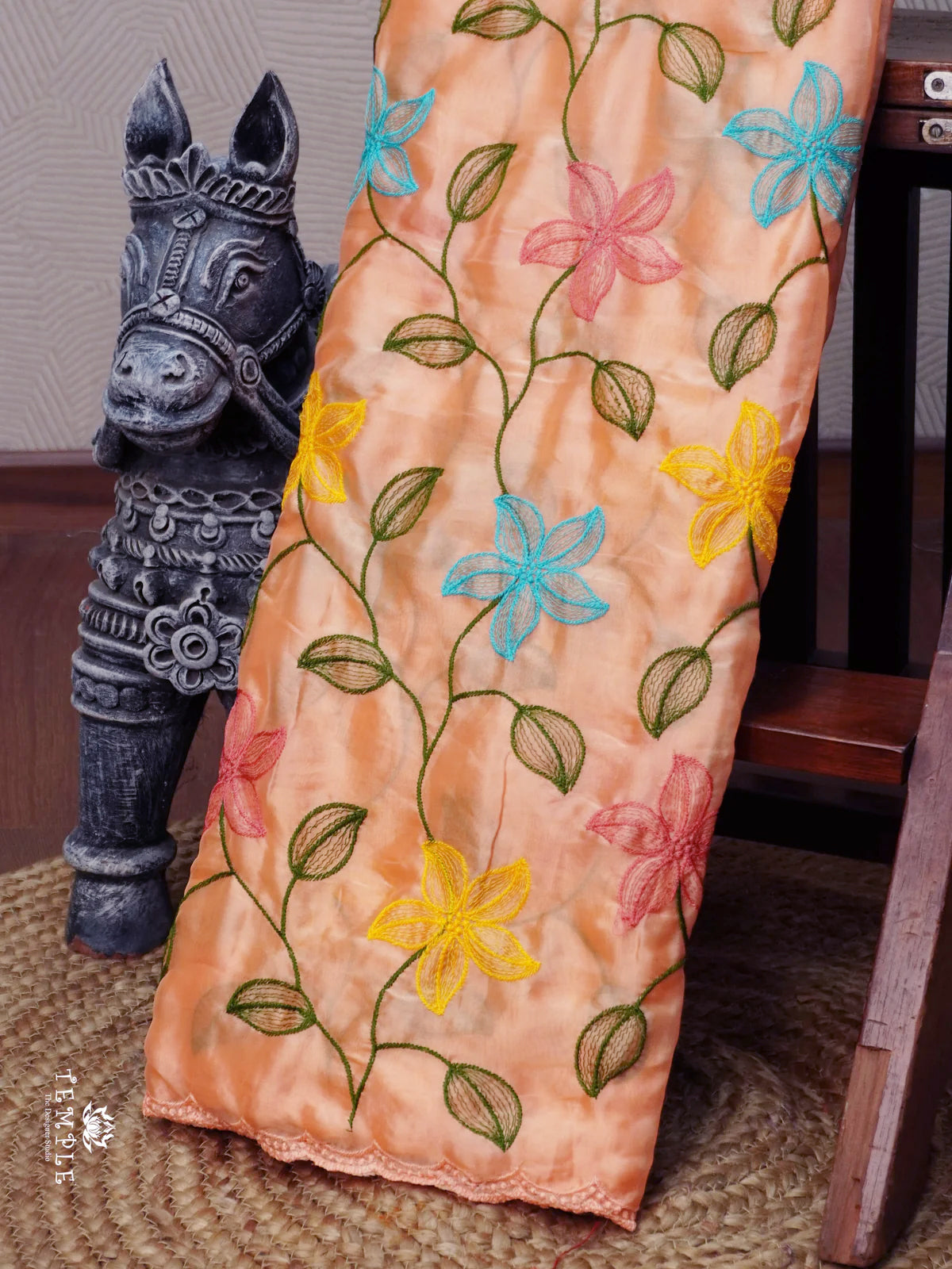 Fancy Cocktail Wear Saree | TTDS3081