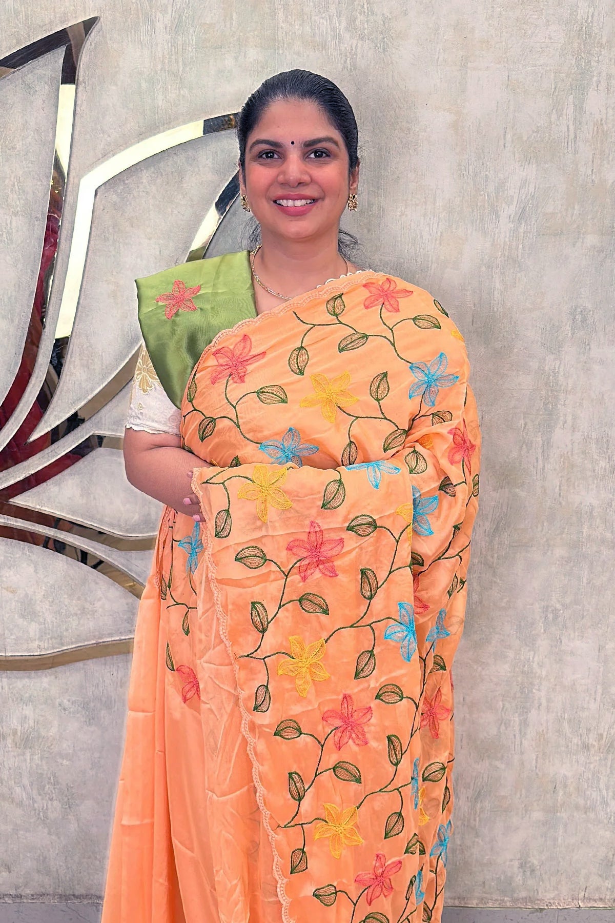 Fancy Cocktail Wear Saree | TTDS3081