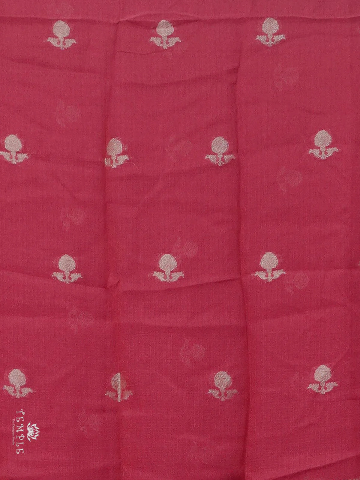 Linen Viscose Saree | TTDS2225 ( Rani Pink)