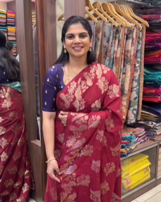 Khadi Silk Saree | TTDS2809