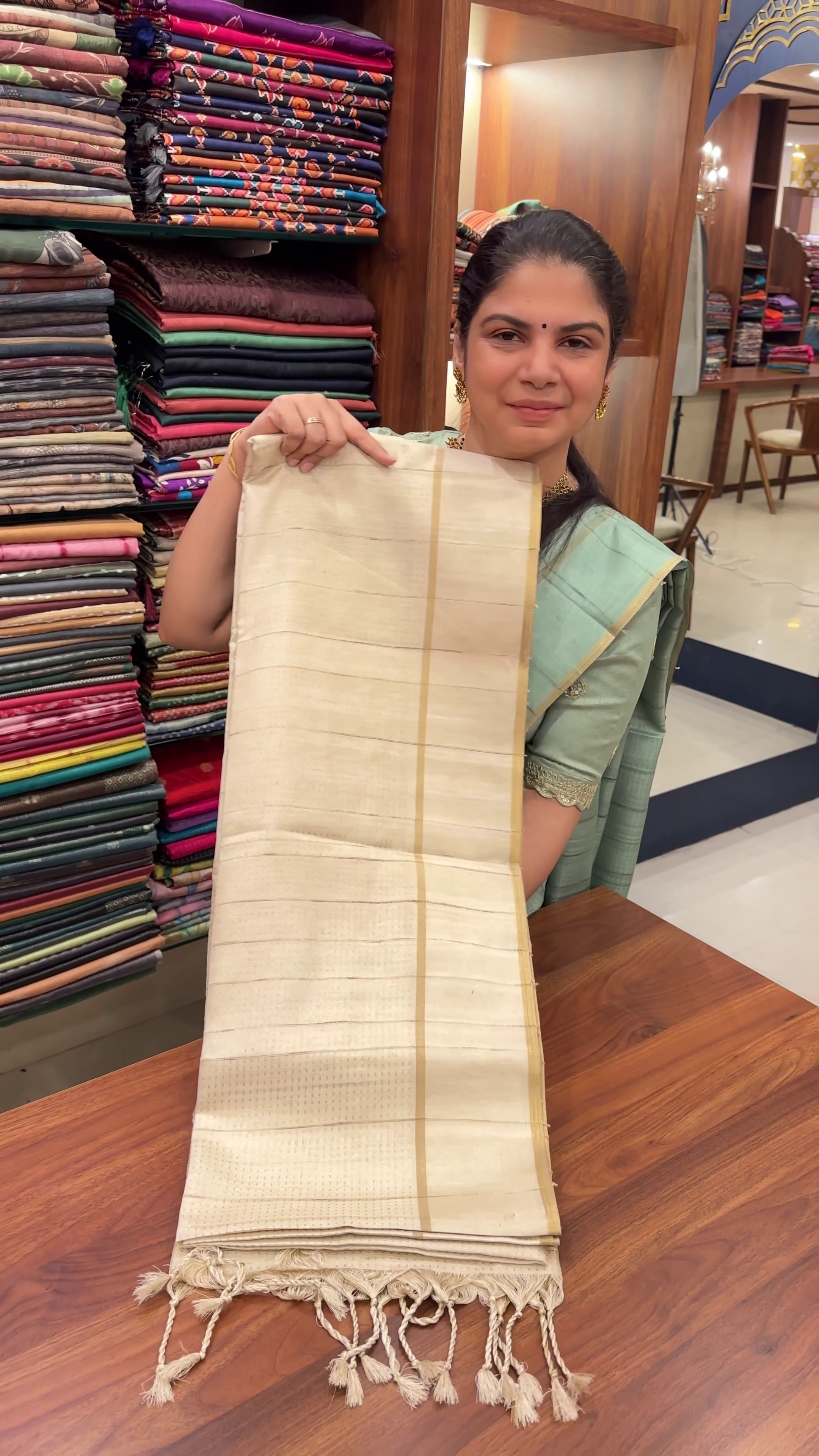 Handloom Matka Silk Saree | TTDS2896