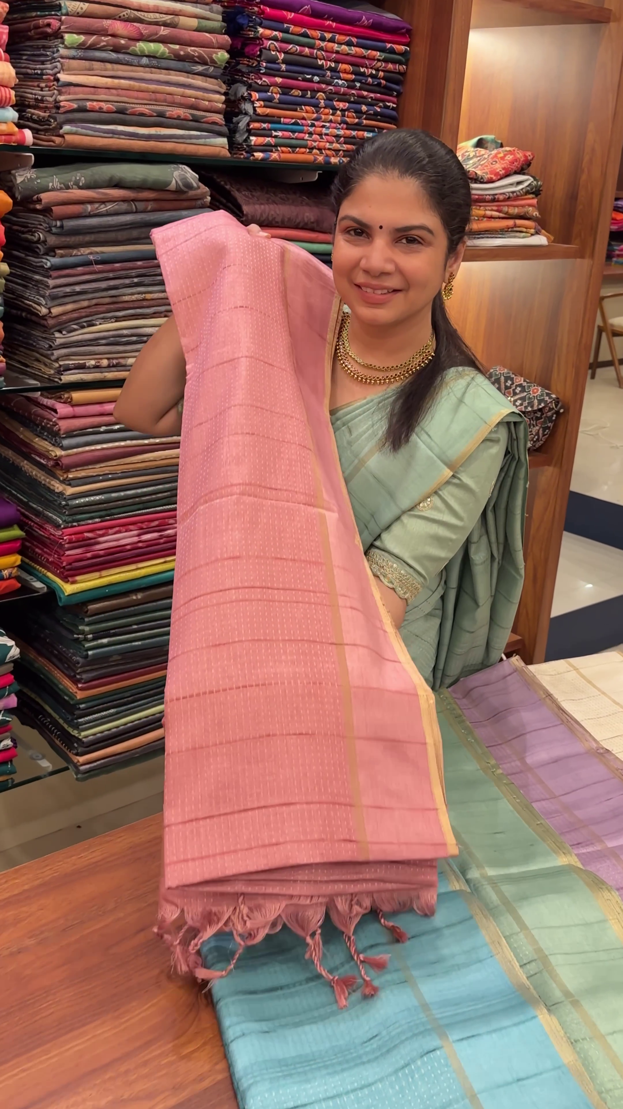 Handloom Matka Silk Saree | TTDS2896