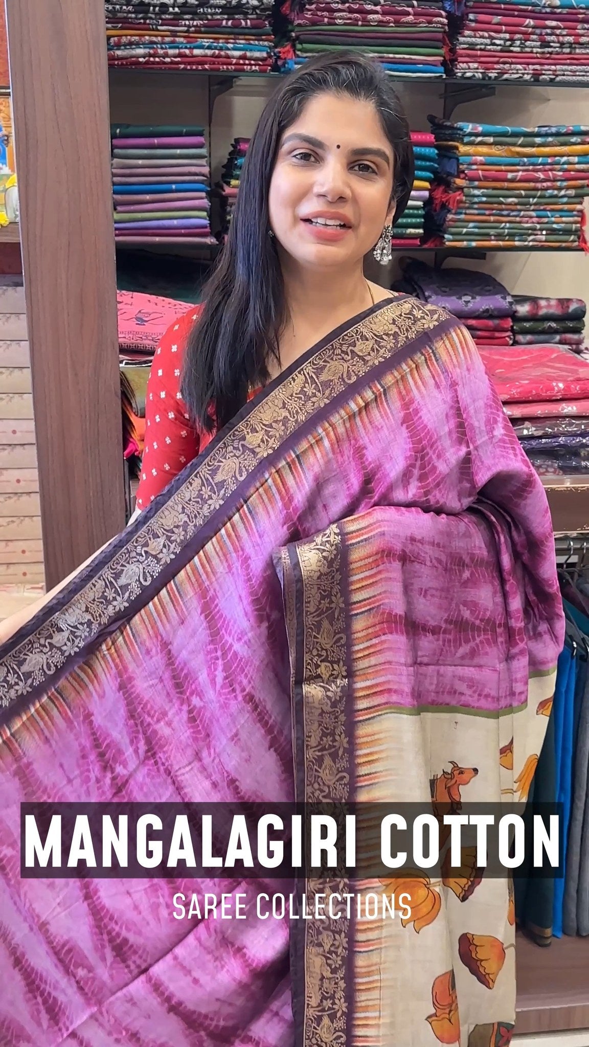 Mangalagiri Cotton Sarees 

Product Code - TTDS2616, TTDS2617, TTDS...