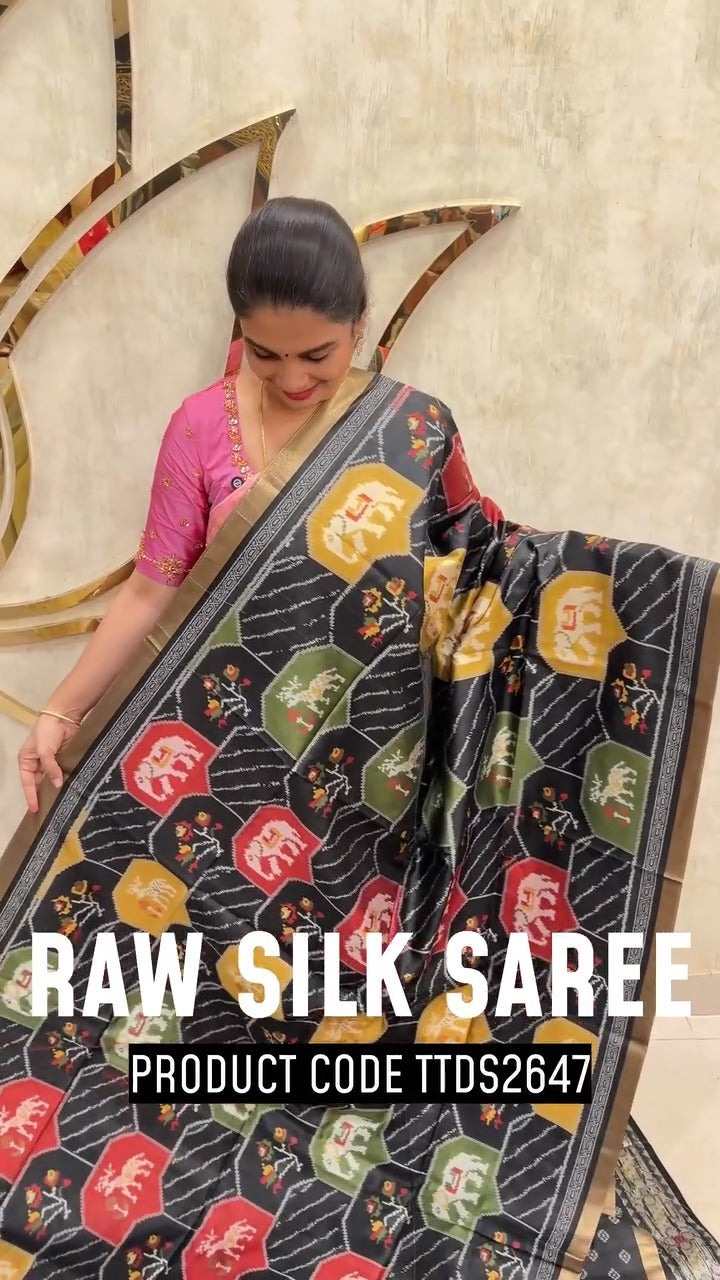 Raw Silk Saree With Thread Woven Pattern

Product Code - TTDS2647

...