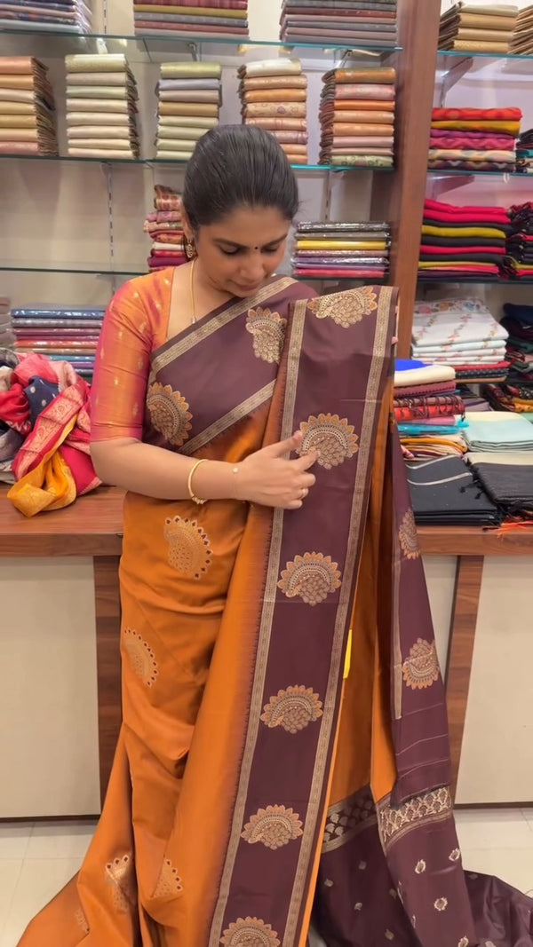 Restock Alert!

Semi Silk Saree

Product Code - TTDS2655

Regular P...
