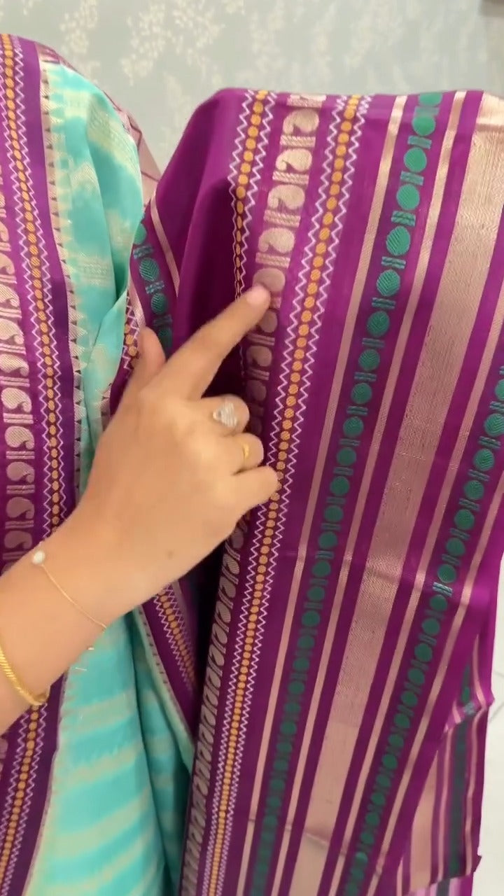 Back in Stock ✨ Grab it before it’s gone again!

Gadwal Saree | TTD...