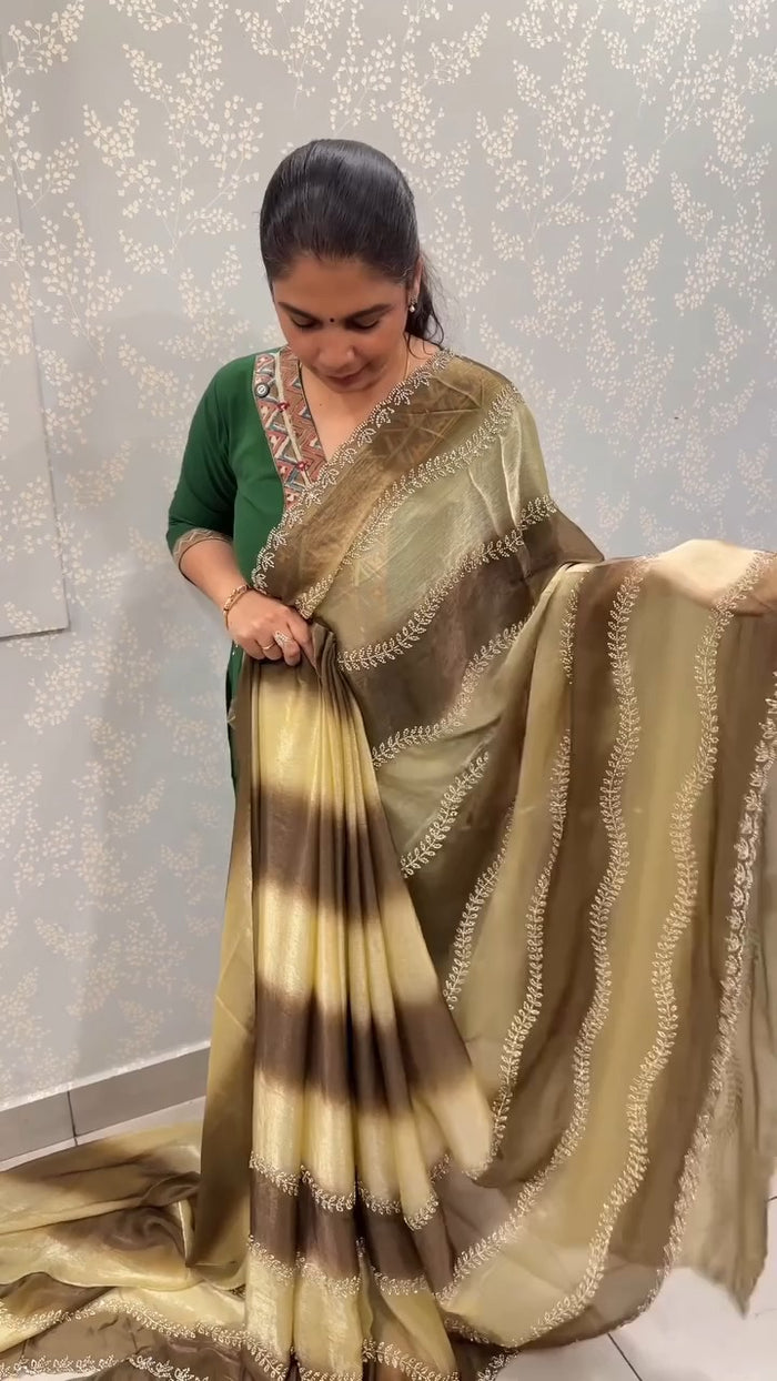 Designer Saree With Stone Work Product Code - TTDS2440 Regular Pr...